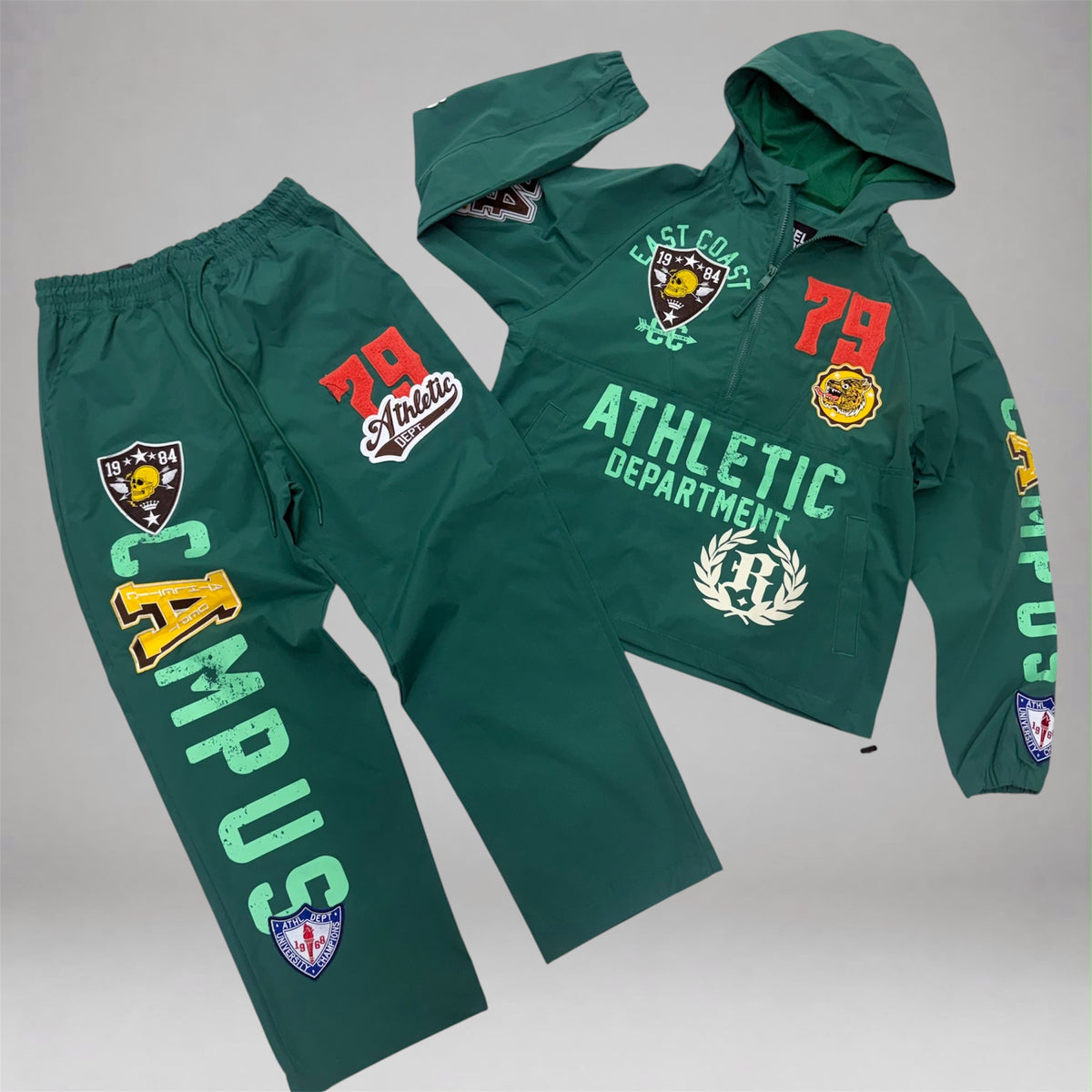 Rebel - Racer Windbreaker Set - Hunter G - 514 414
