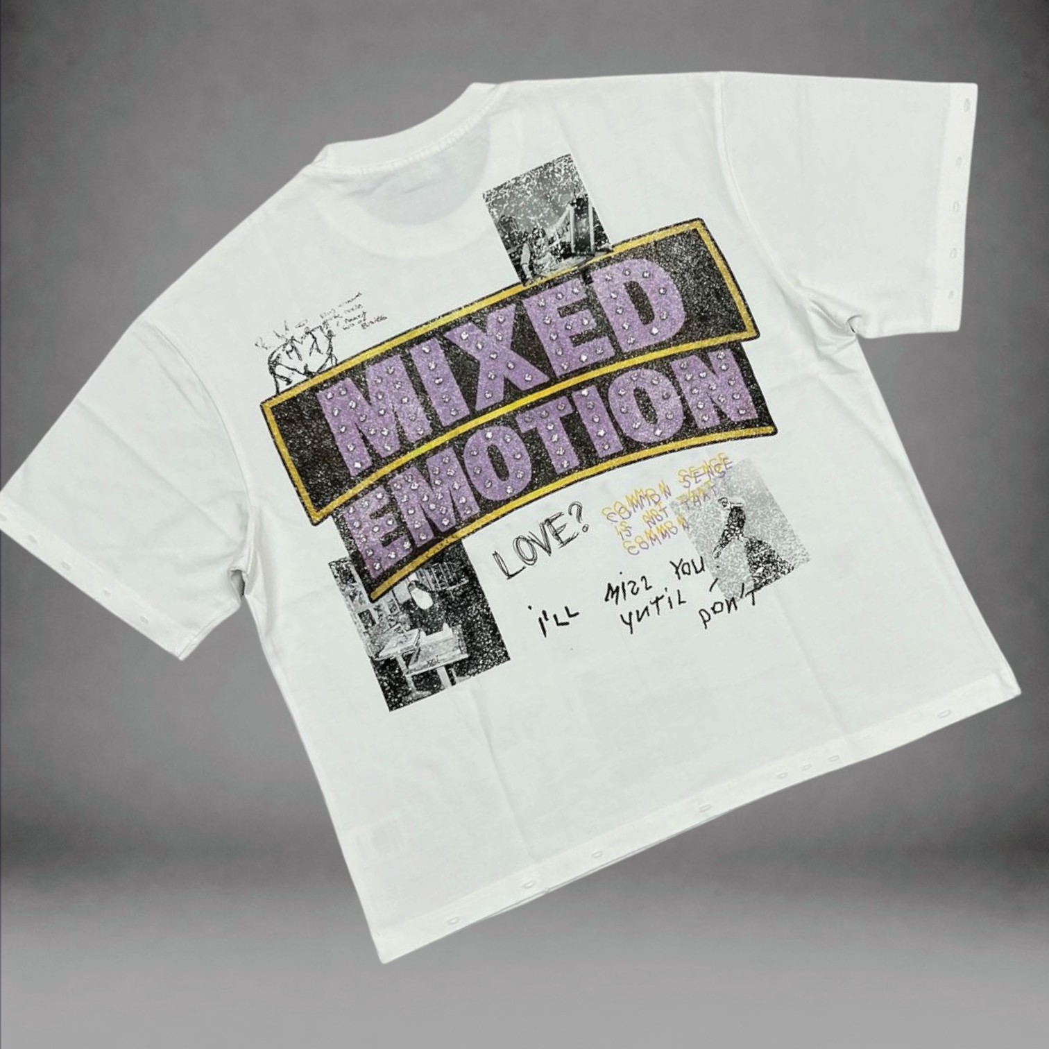 Mixed Emotions- Identity T-shirt - white