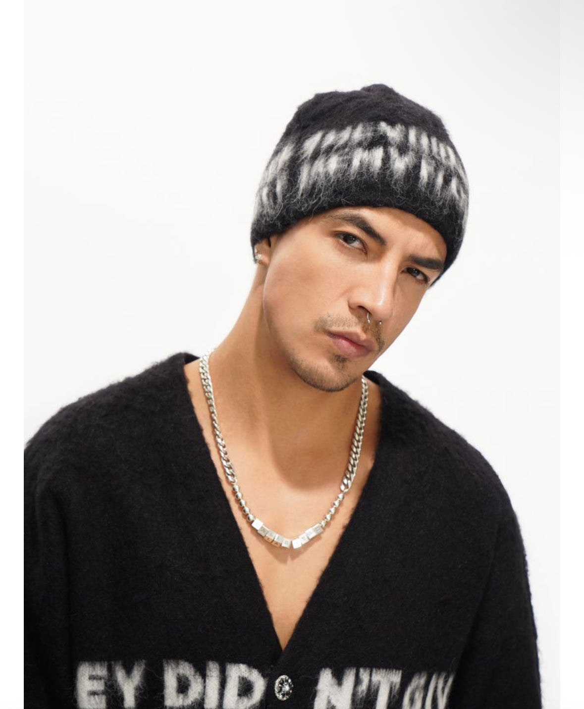 Valabasas - Zinnia Mohair Beenie - BLK