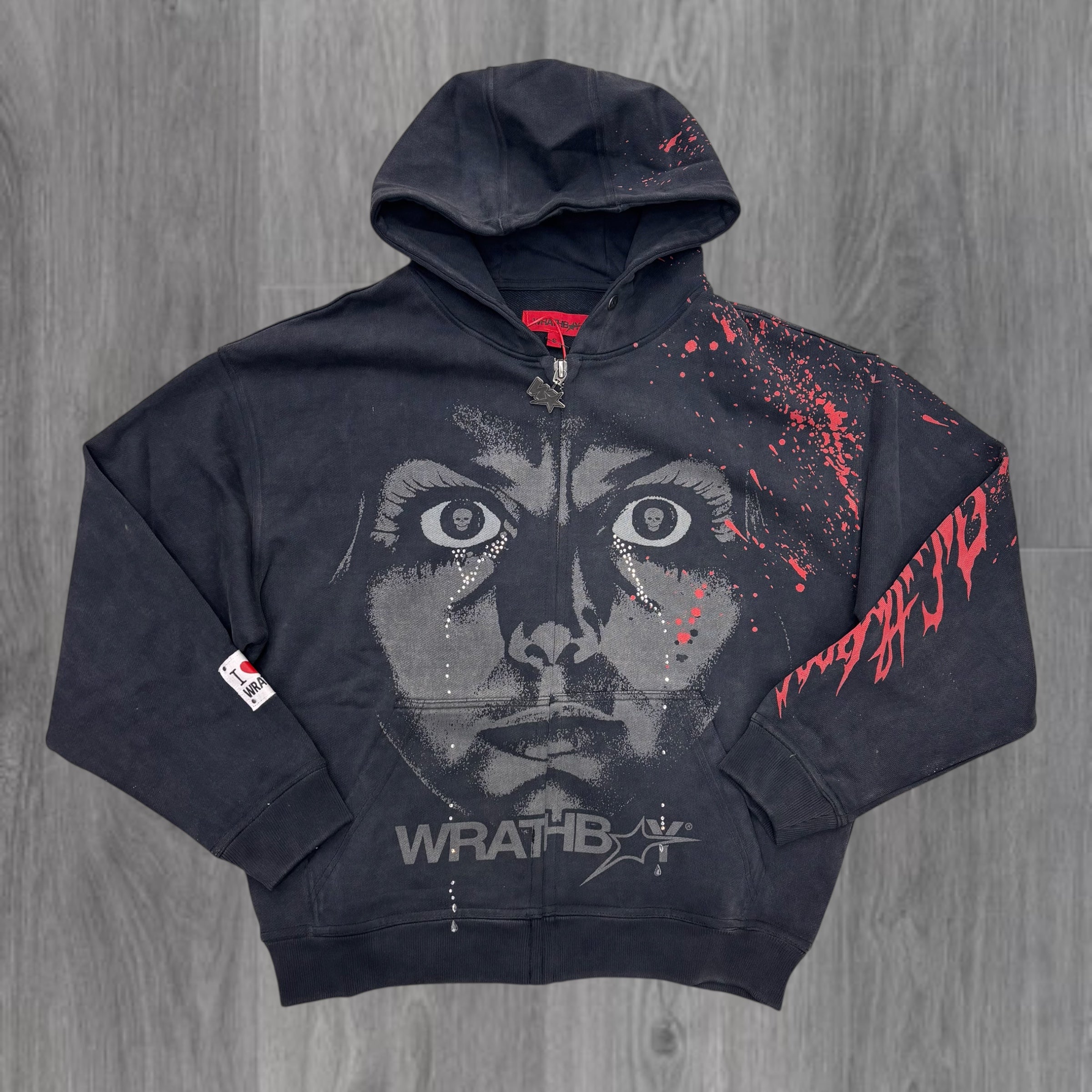 WRATH - LUST KILLS Hoodie - BLK - 141