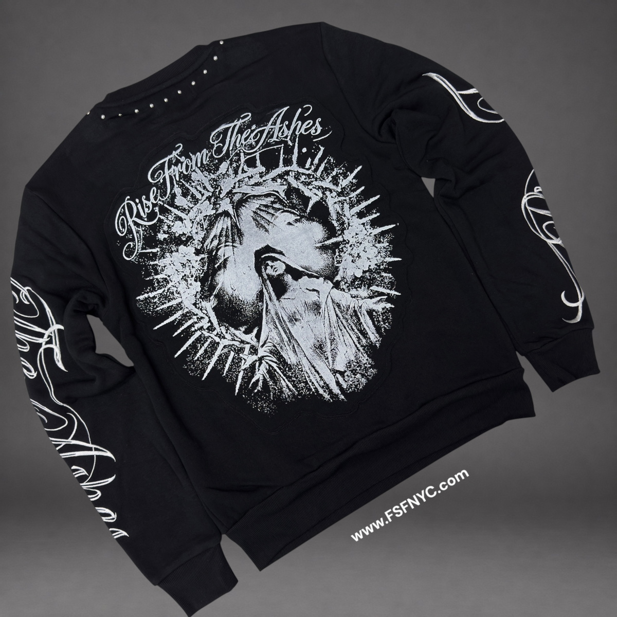 Pike - Belief Crew Sweatshirt - Black 2609