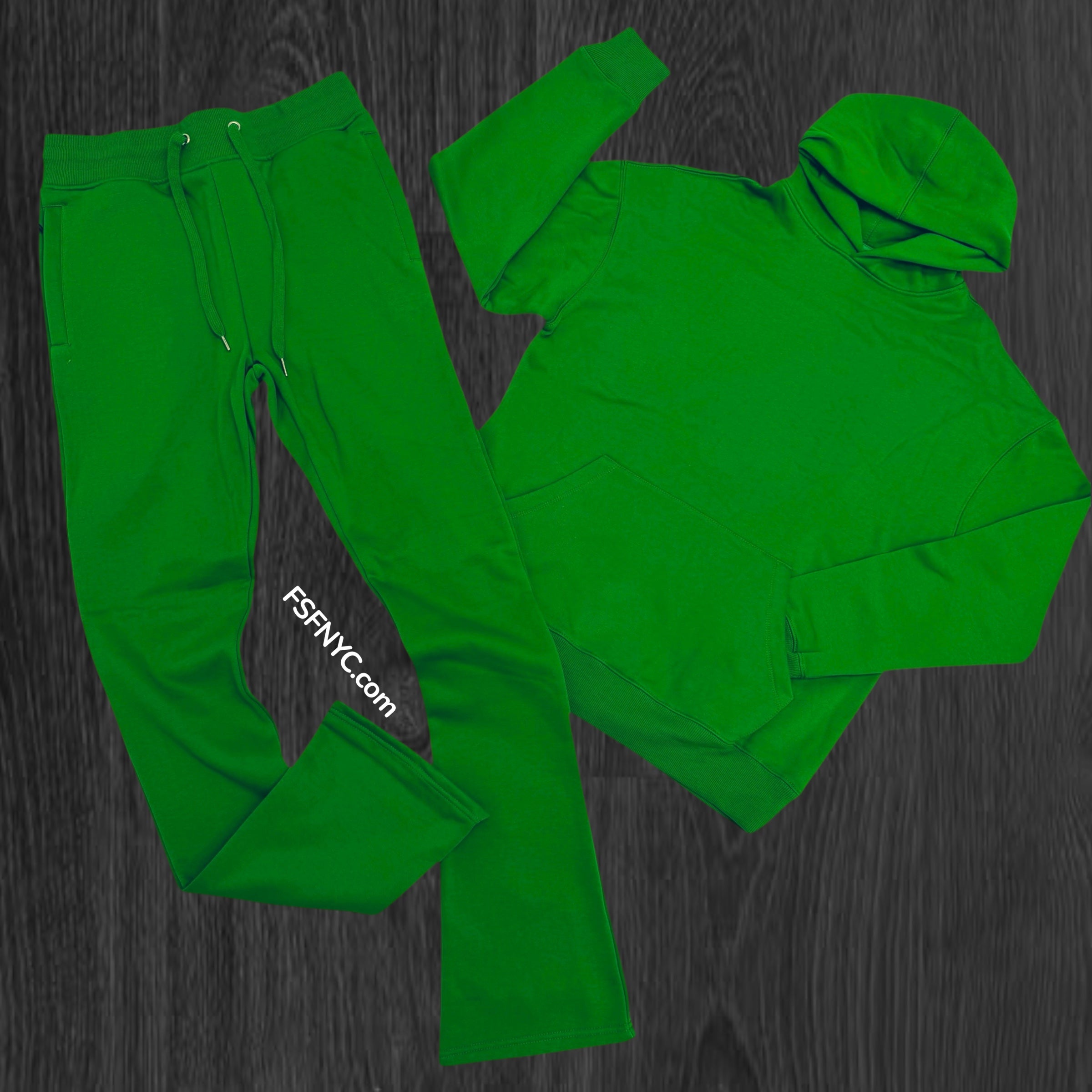 Narr - STACKED UpTown Sweat Suit - Celtics Green - 1081