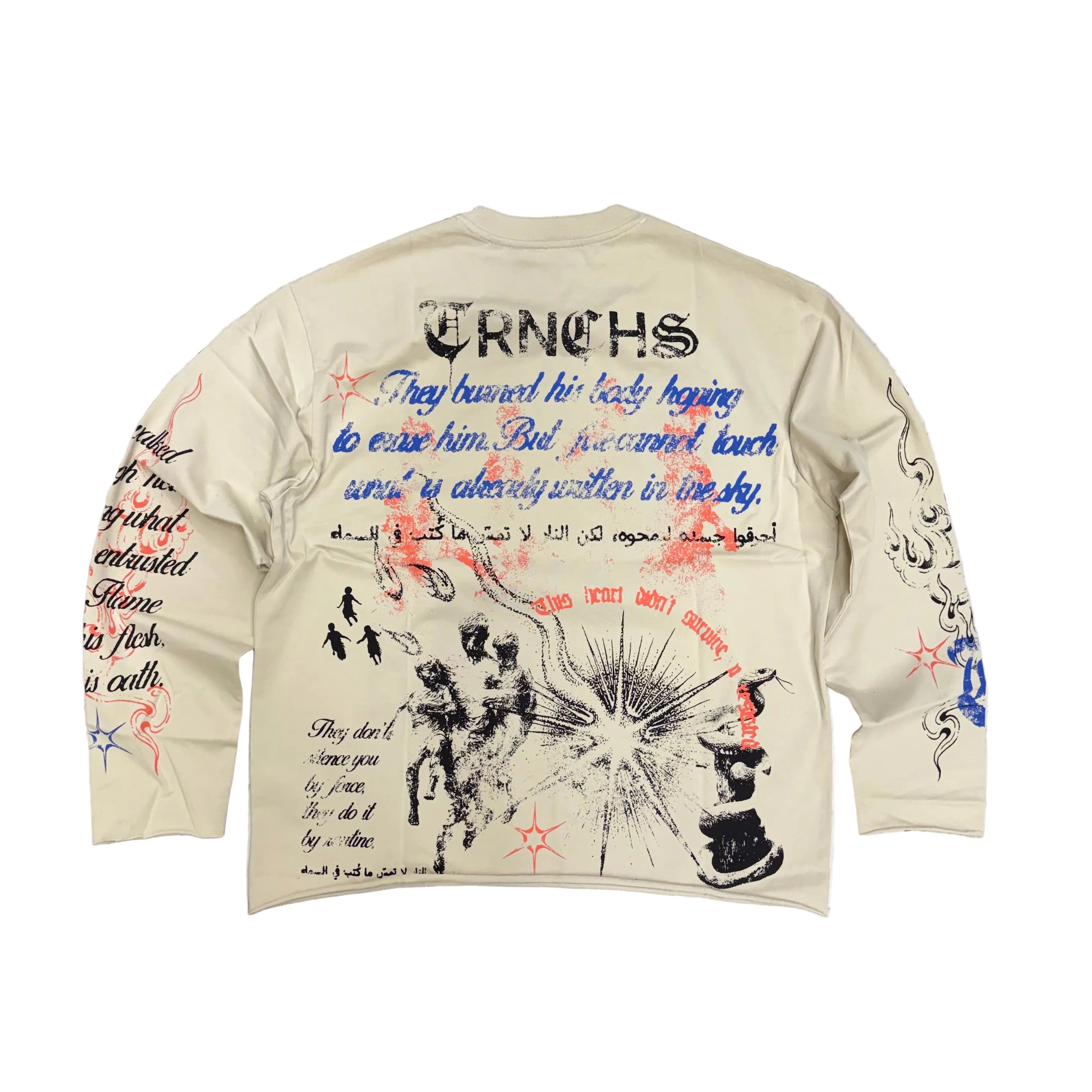 Trnchs - Field Notes - T Shirt - Pale Apricot - 17