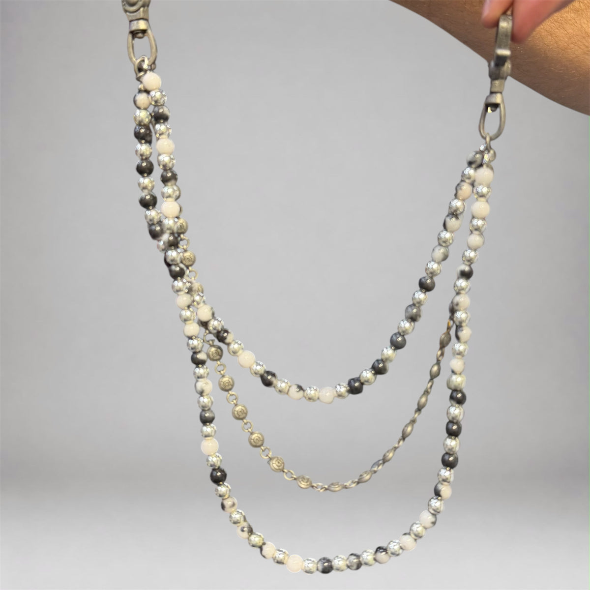 Wallet Chain - Black/White