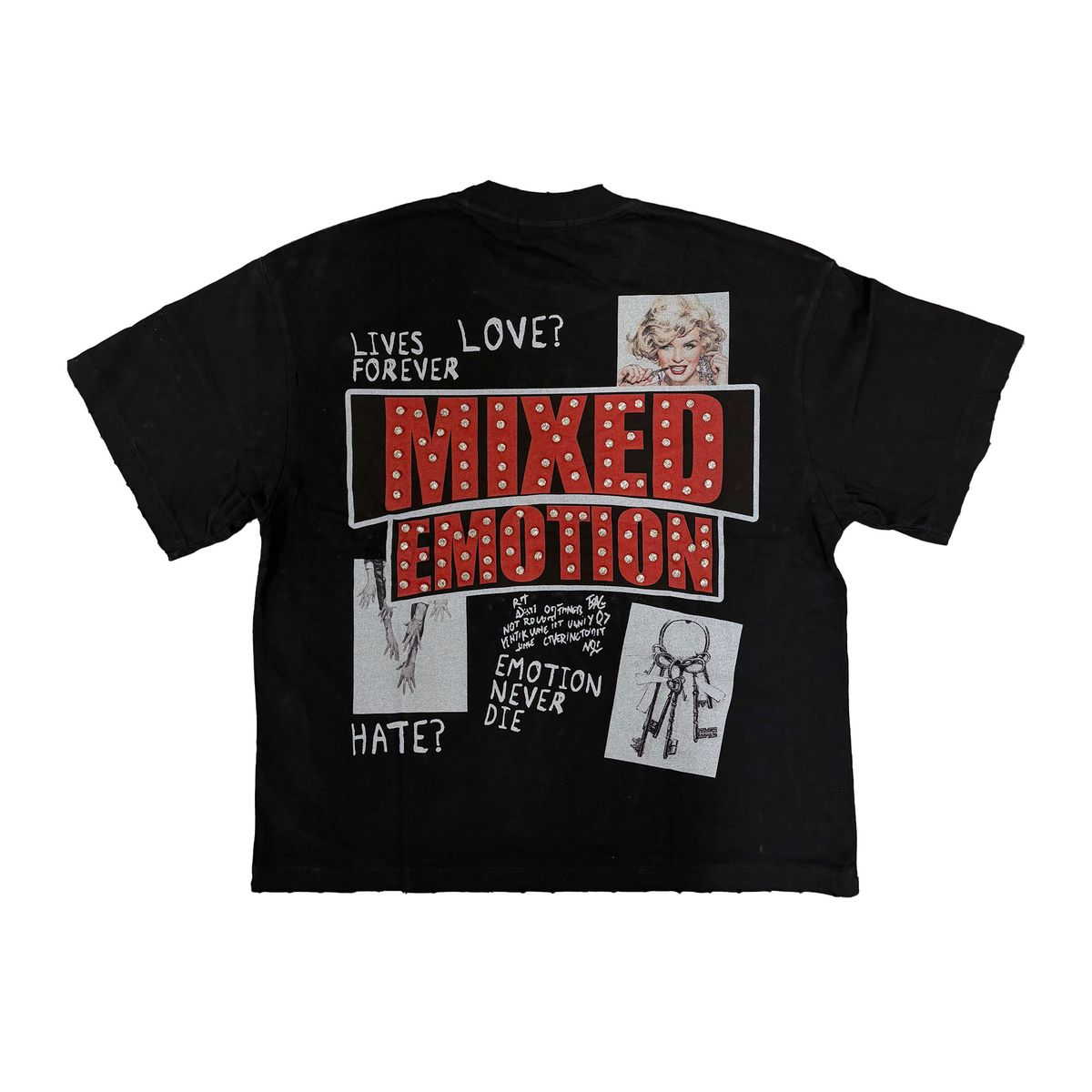 Mixed Emotions- Identity T-Shirt - Black