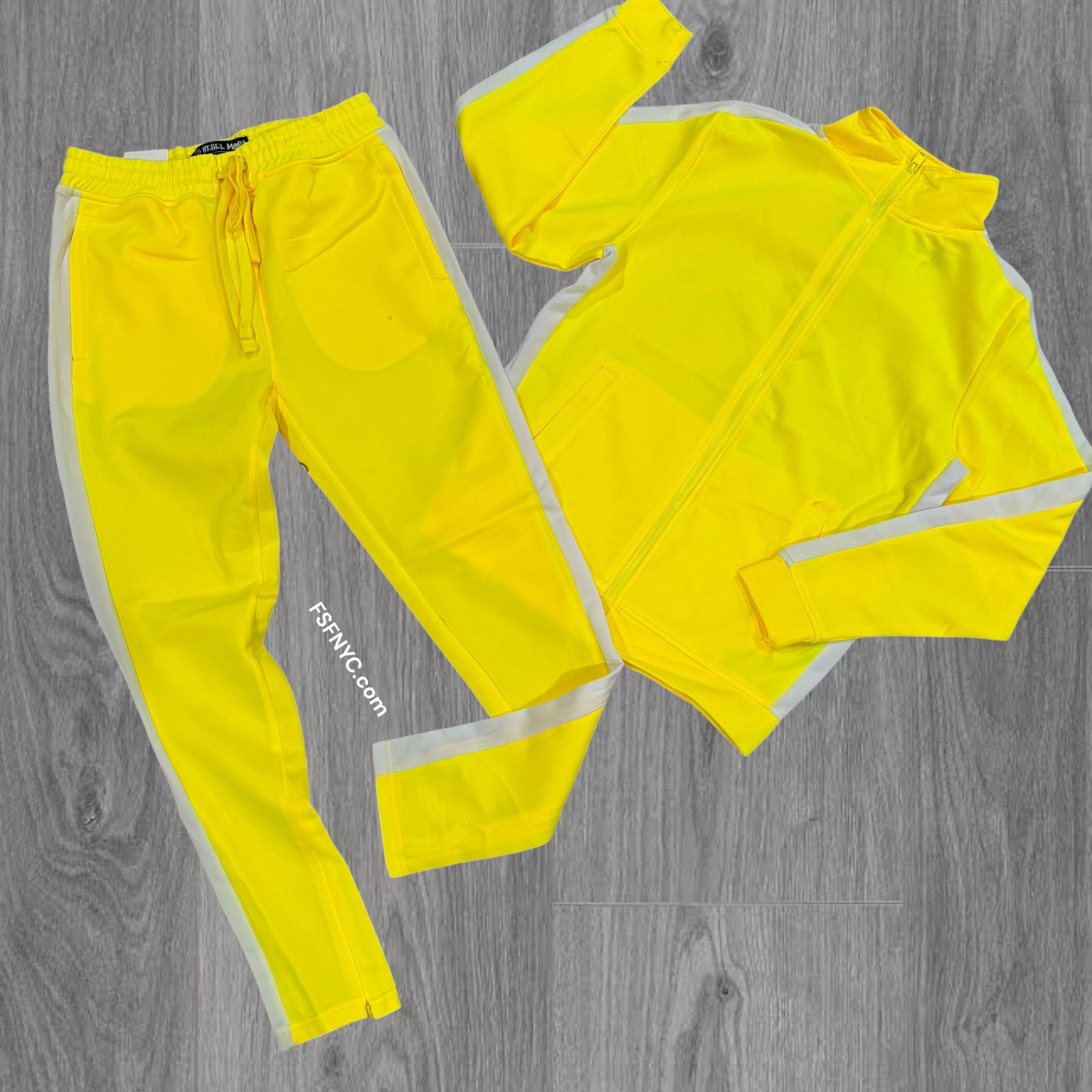 Rebel - Solid Track set (Neon Yellow- White) 502 - 402 T