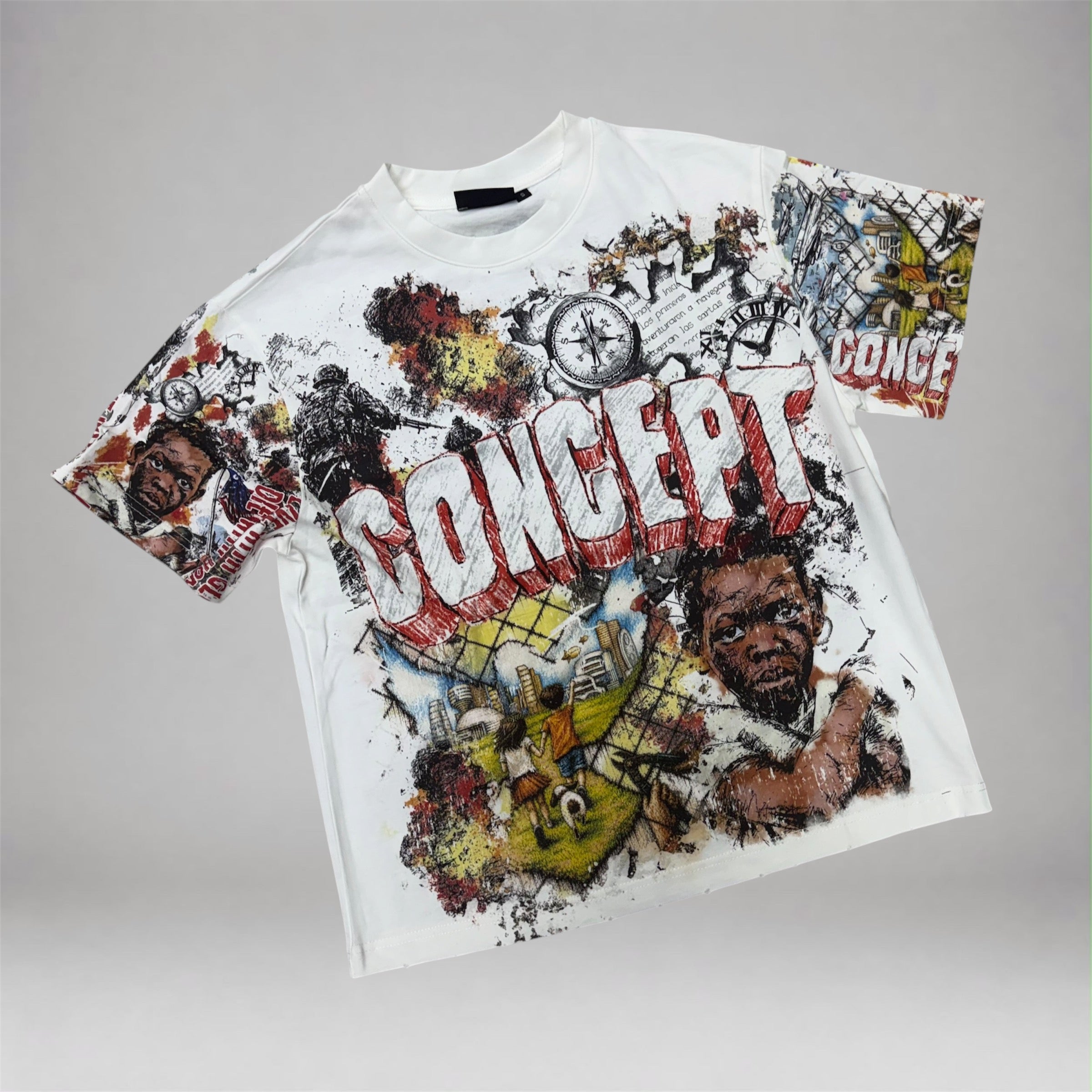 Con - Live with Honor Tee - White 8
