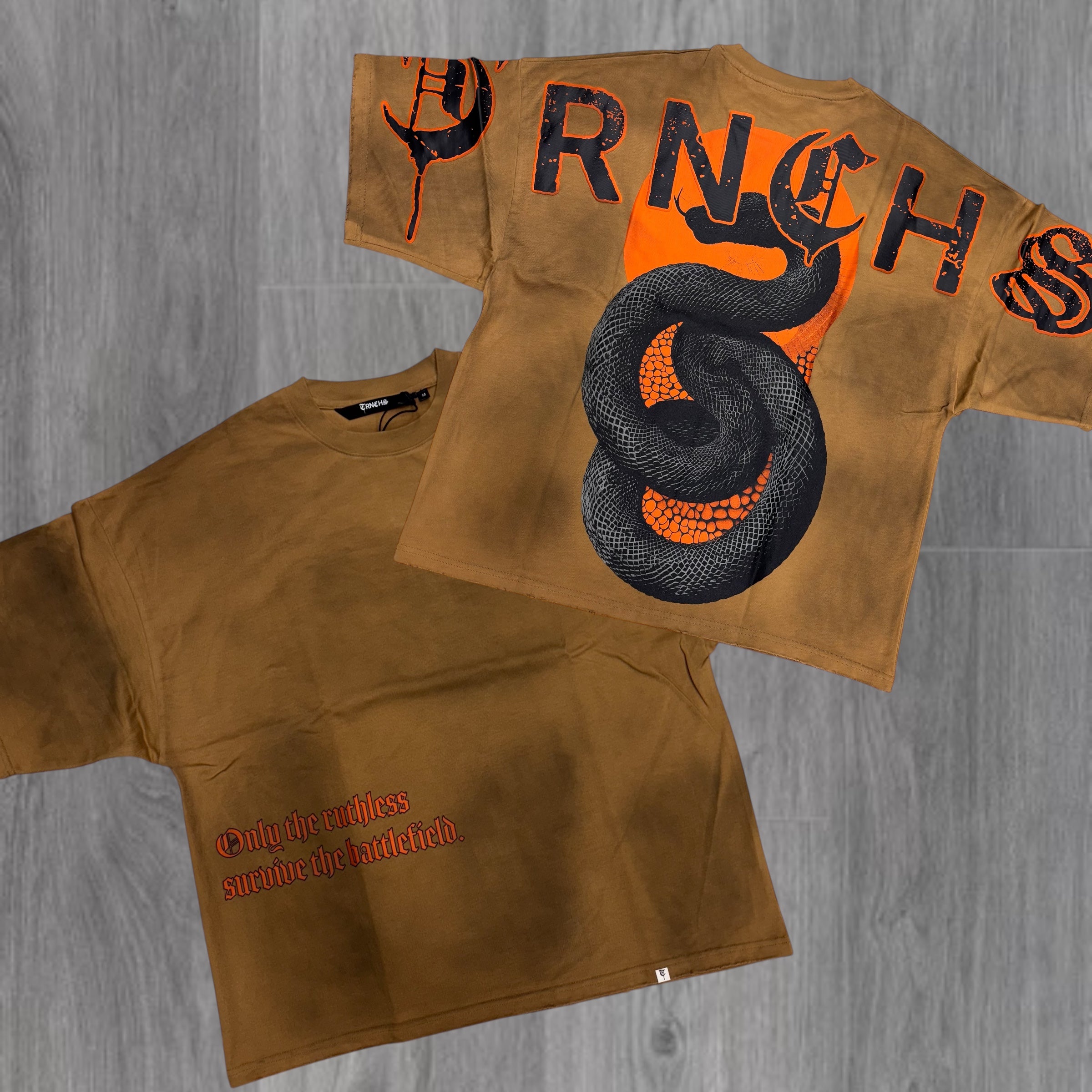 TRNCHS - RUTHLESS Tee - SOIL - 01