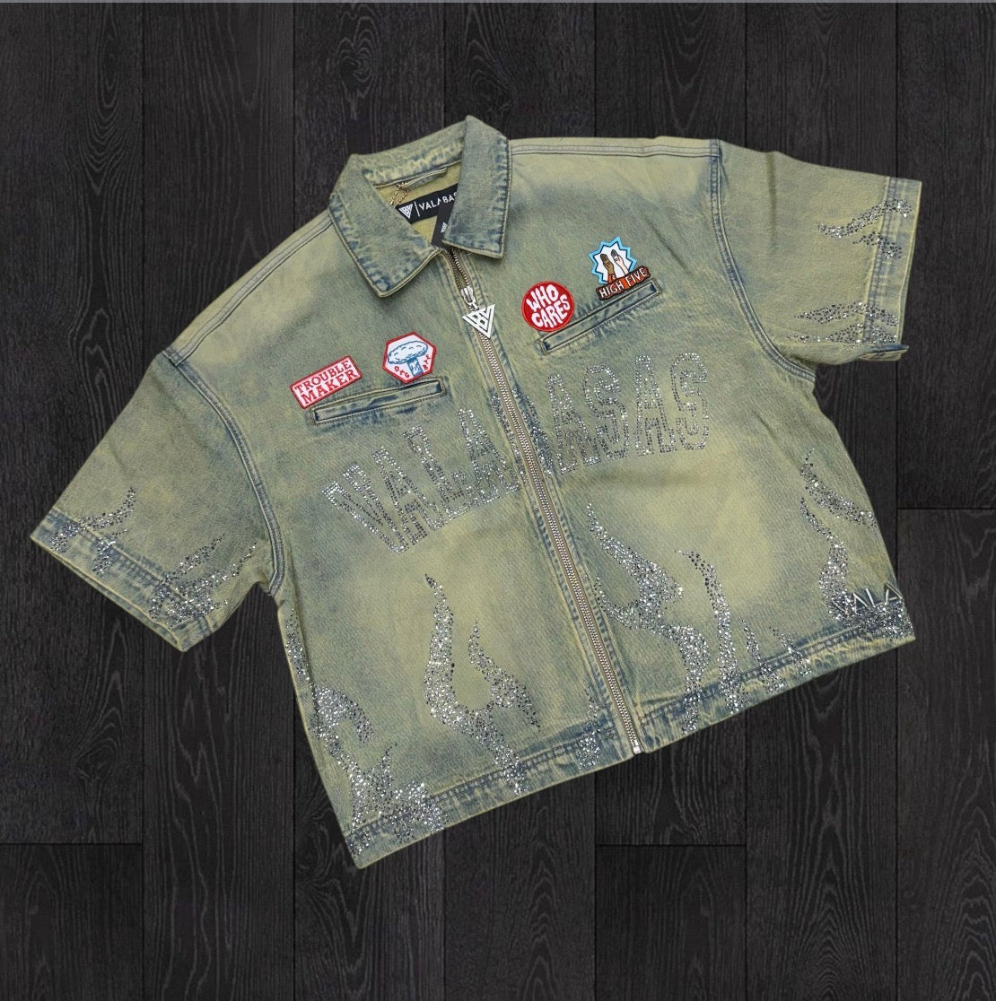 Valabasas - Torch Denim Shirt - Vintage Wash - 1110