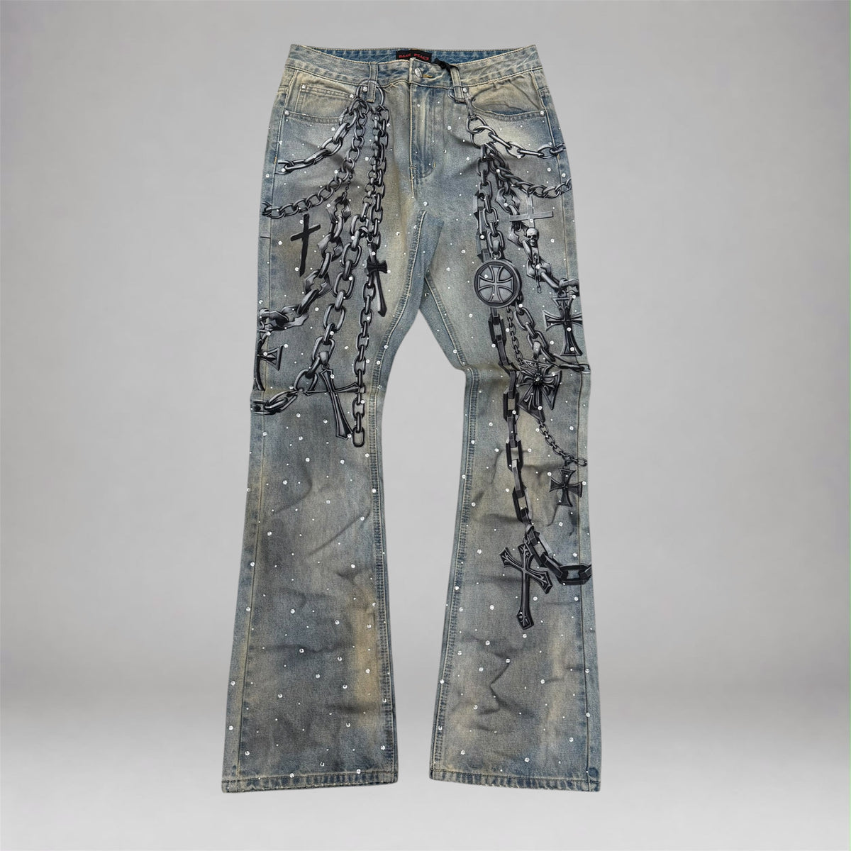 RP - Chains Stacked Denim - P.Blue 6212