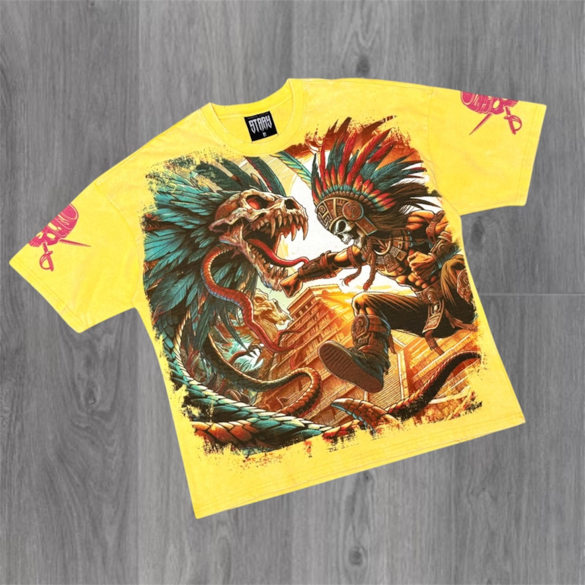 Stray -  Dragon War T-shirt - Yellow 1751