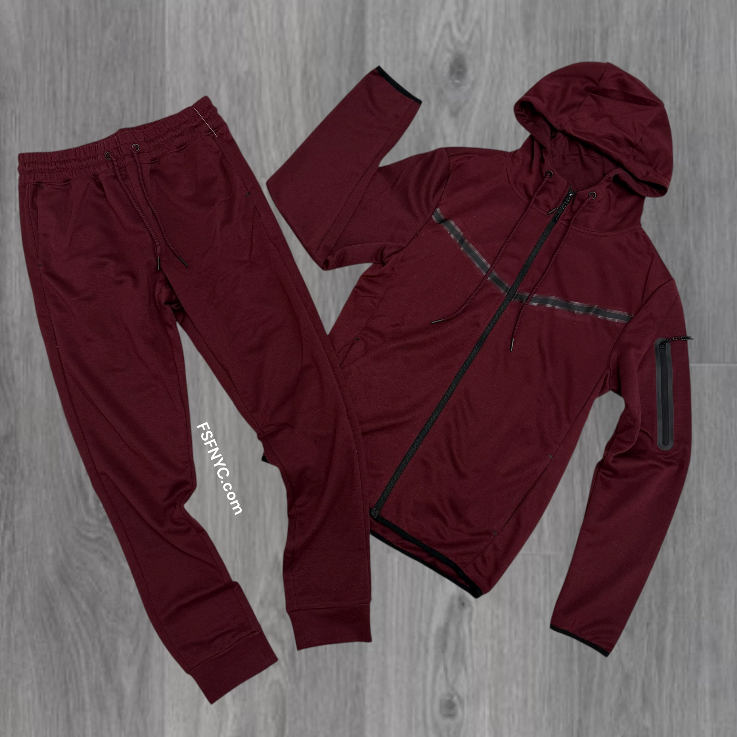 Republic Tech FlSet - Burgundy - RTF311