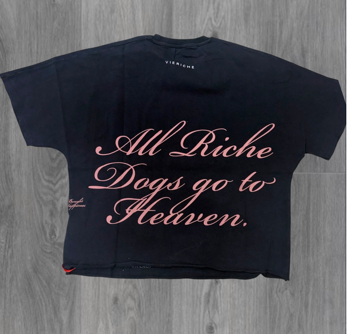 VR - Heavenly Dog T-shirt - Black - 2006