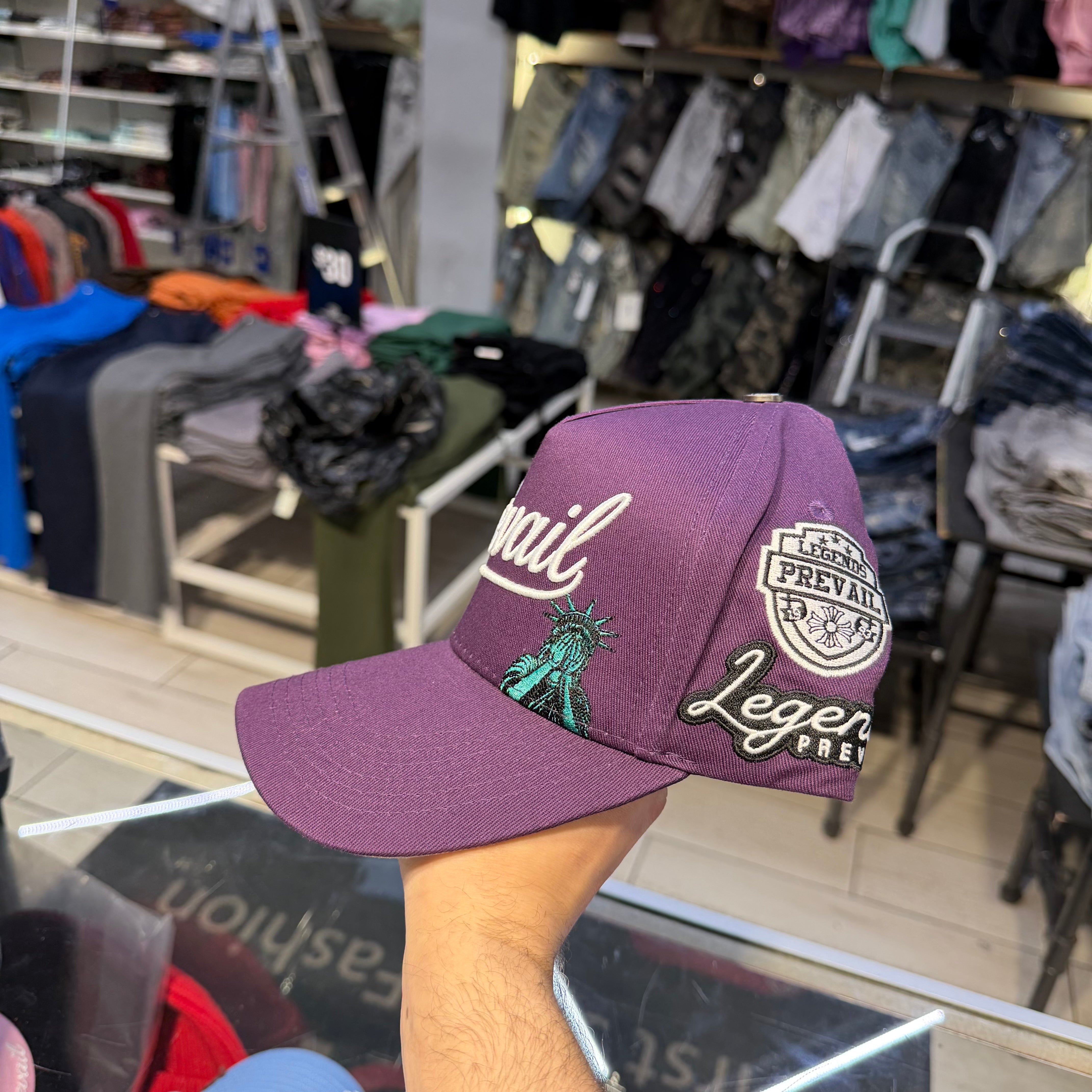 Prevail - Patch Trucker Hat - Purple