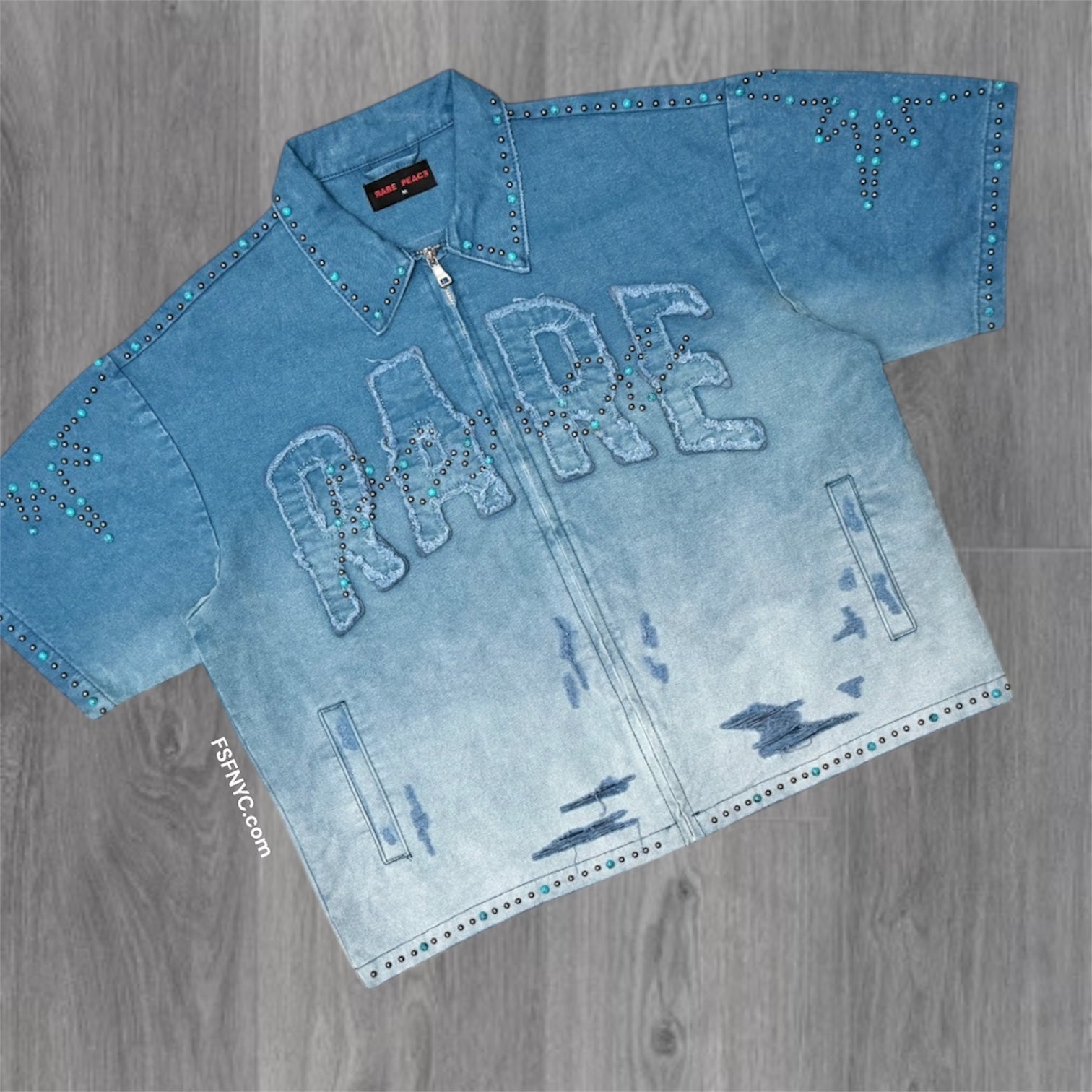 Rare Peace - Rare Denim Shirt - Blue 6064