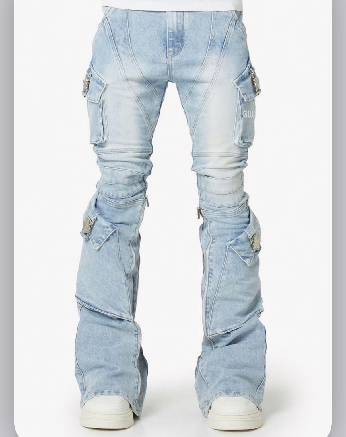 GUAPI - The Black Ope Denim - Aqua Blue