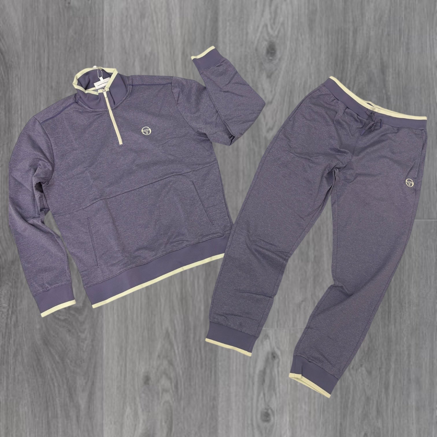 Sergio Tacchini - Nuvola Quarter Zip & Pants - Heron