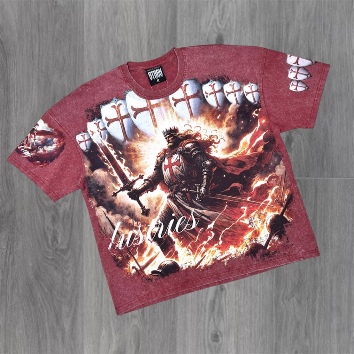 Stray -  Victory T-shirt - Burgundy 1710