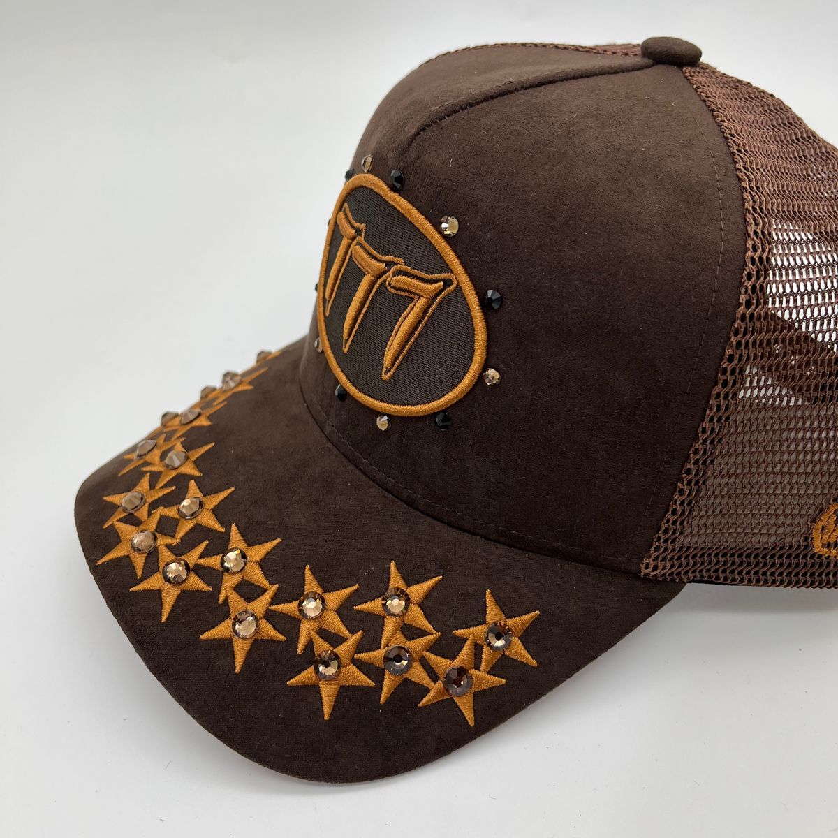 Hudson - 777 Circle Trucker hat - Brown V1