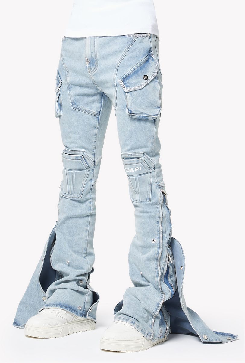 GUAPI - The Black Ope Denim - Aqua Blue