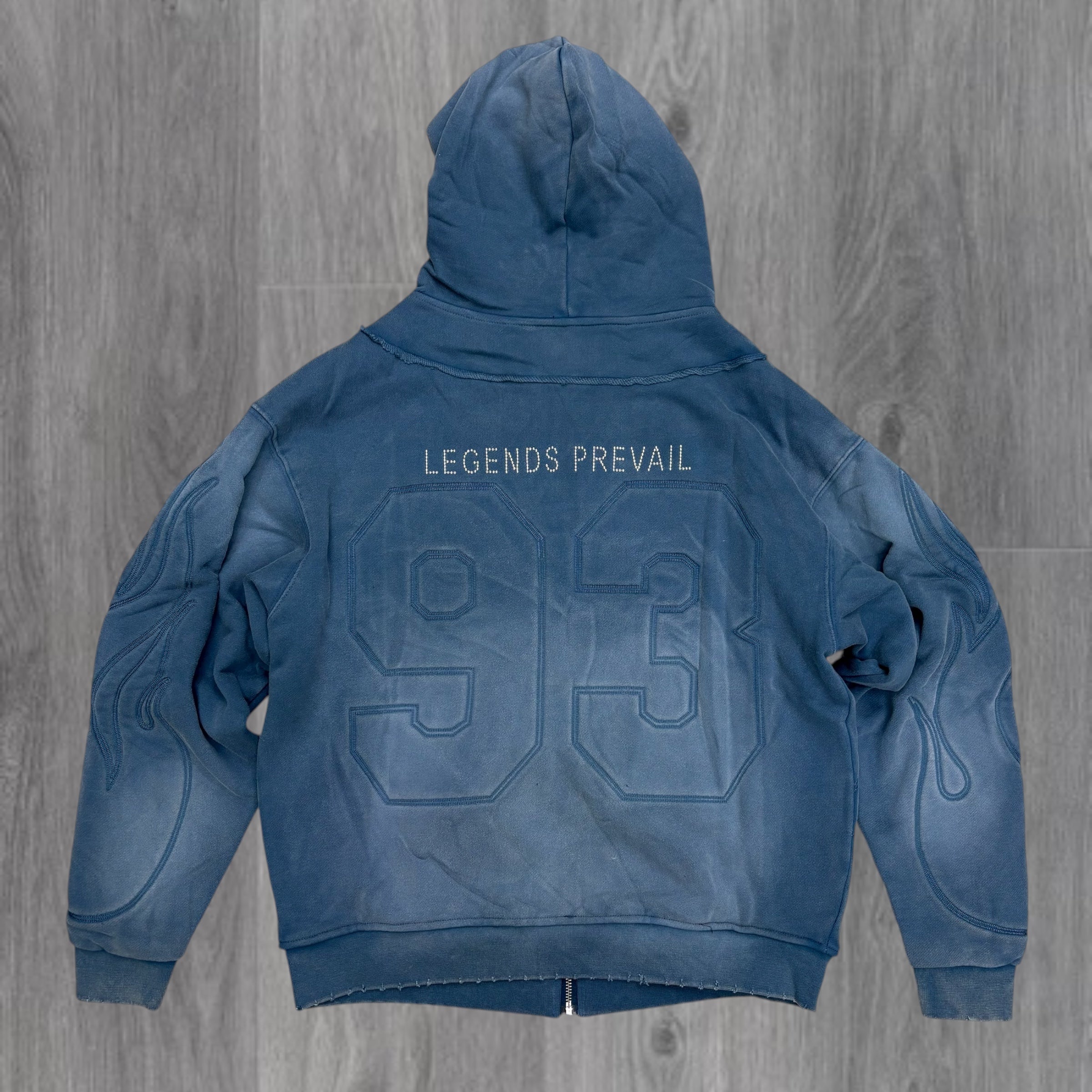 Prevail - Heavy Embossed Sweat suit - Navy