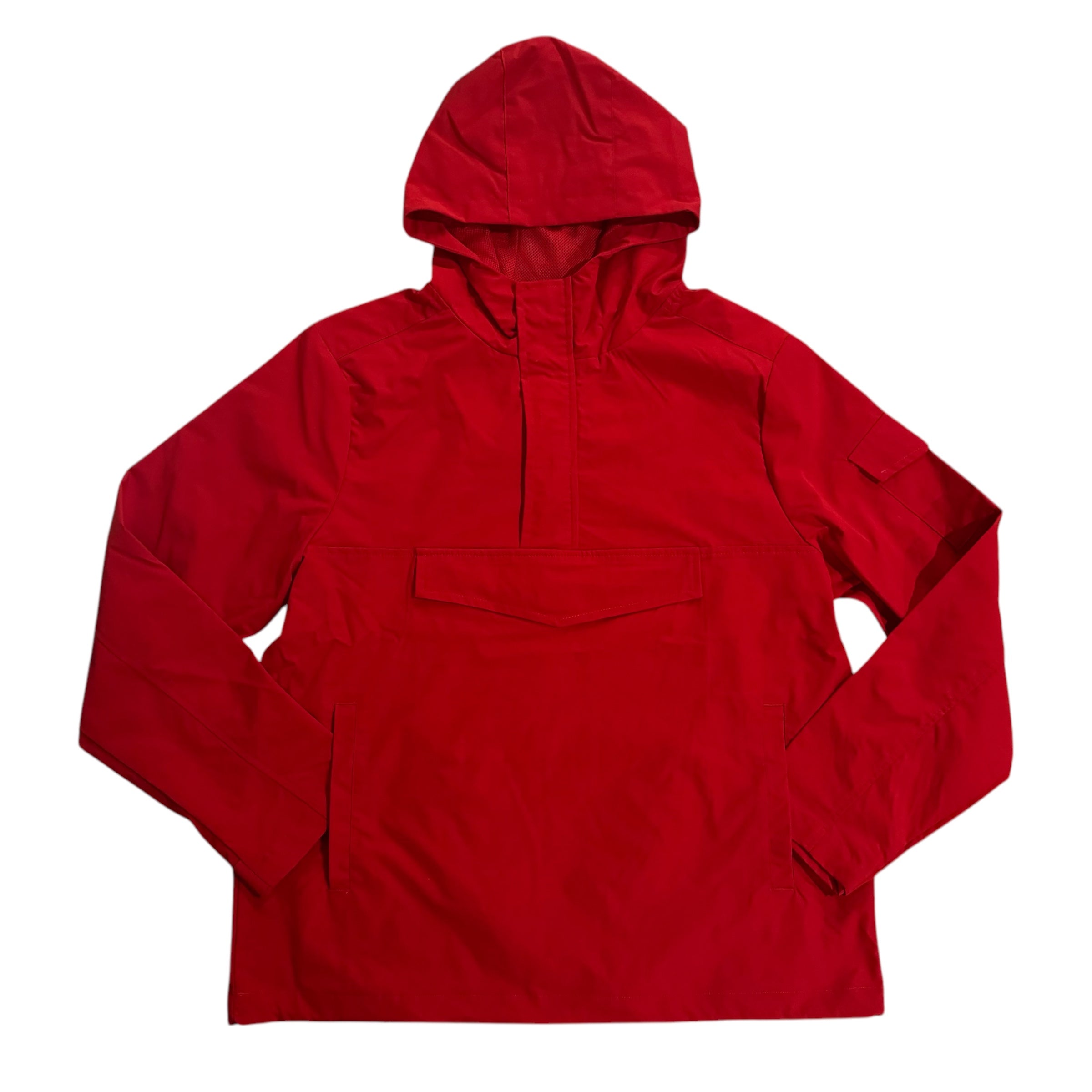 Rebel Anorak Nylon Pullover Red 522 422