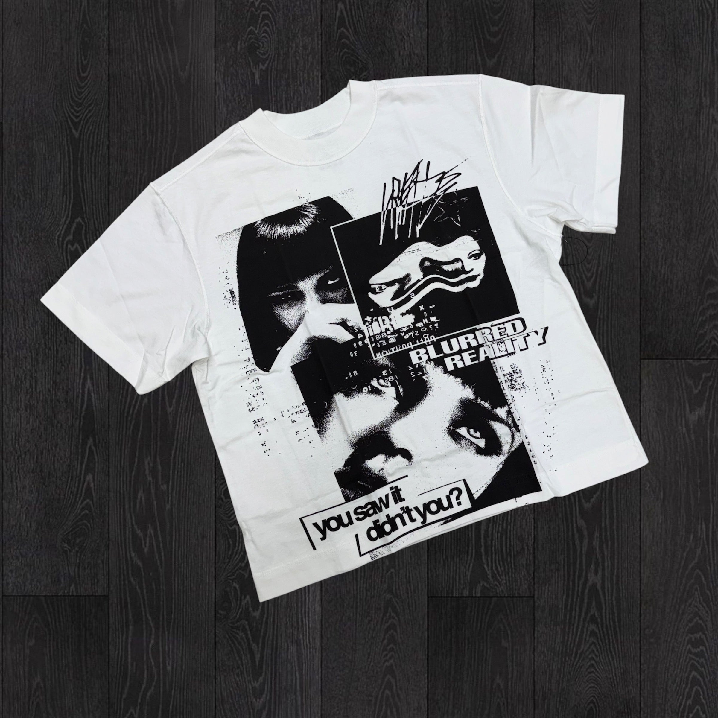 DSMSD - You Saw it Tee - White 02
