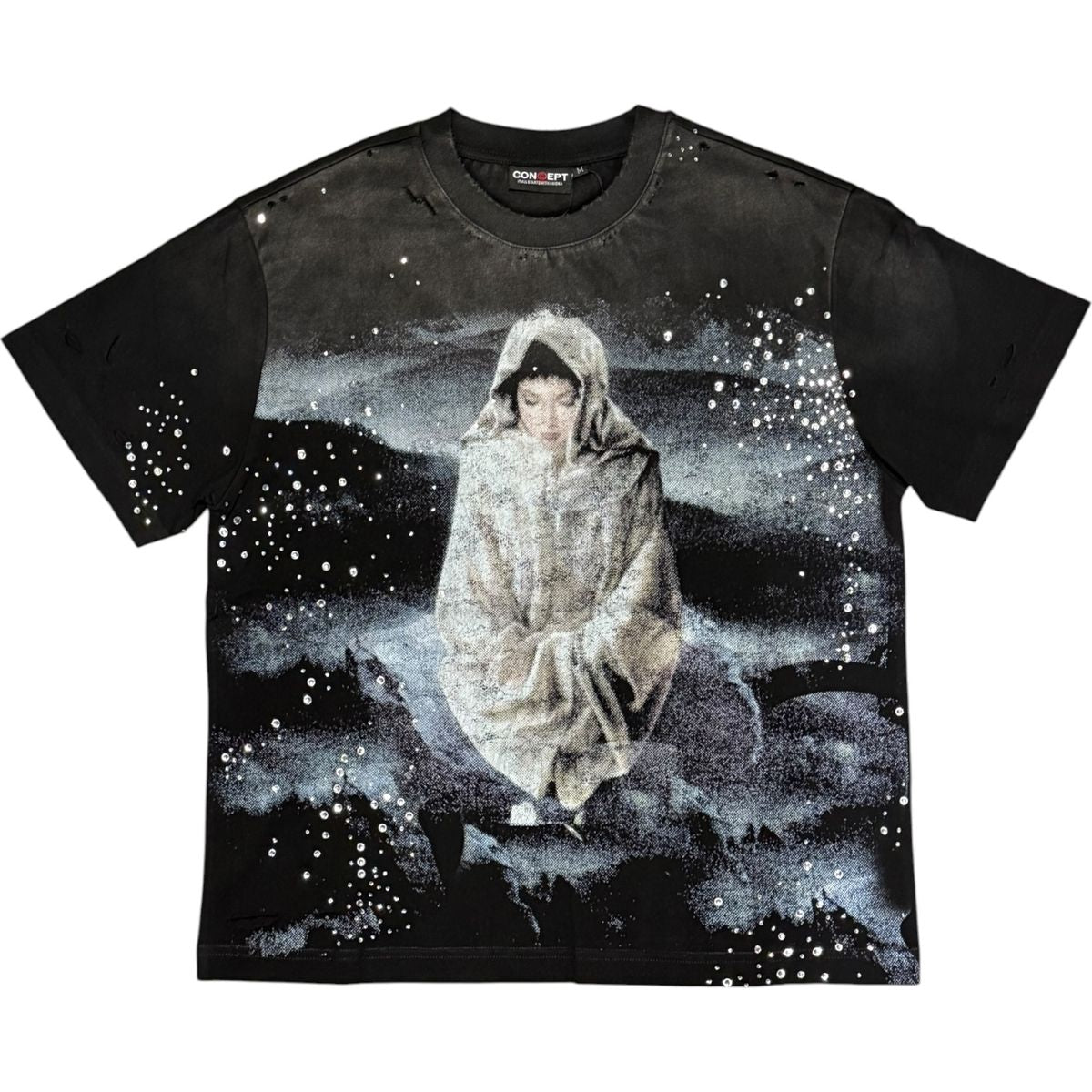 Con -  Devine T-shirt - Black Wash - 11