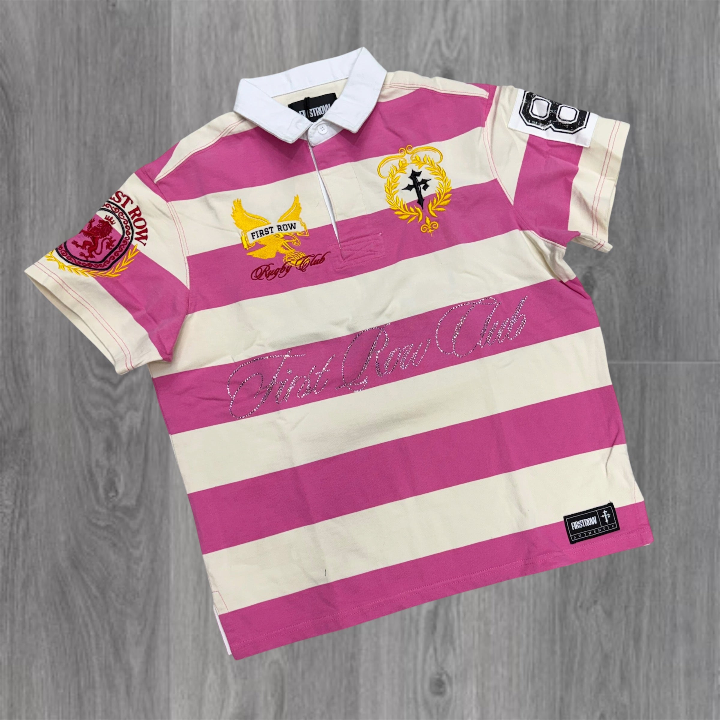 FR - Reset Rise Polo Tee - Pink 1004