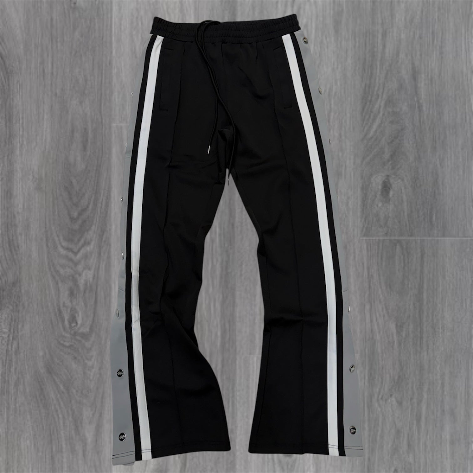EPTM - Striped Billy Track Pants - Black