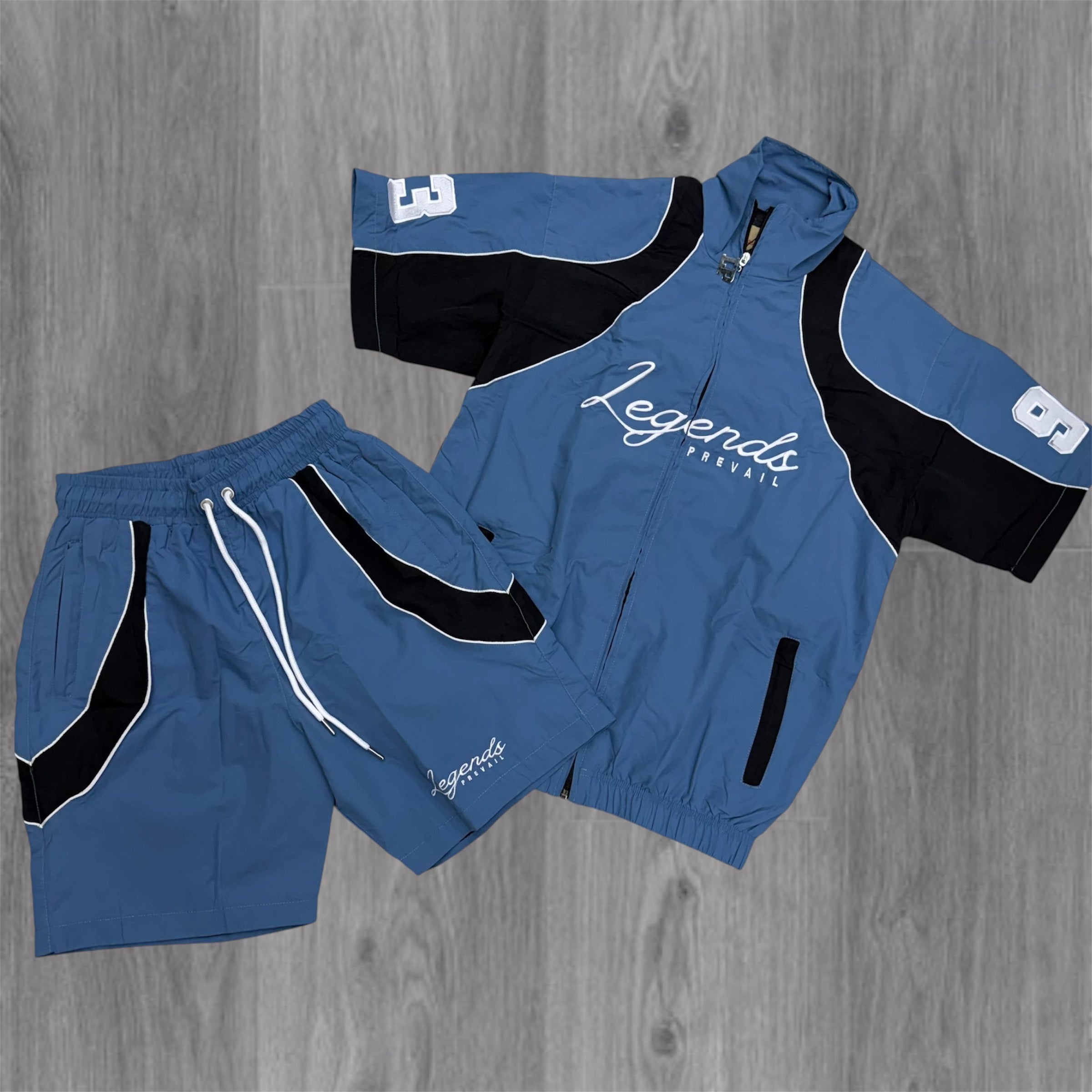 Prevail - LP Windbreaker Set - Aqua Blue