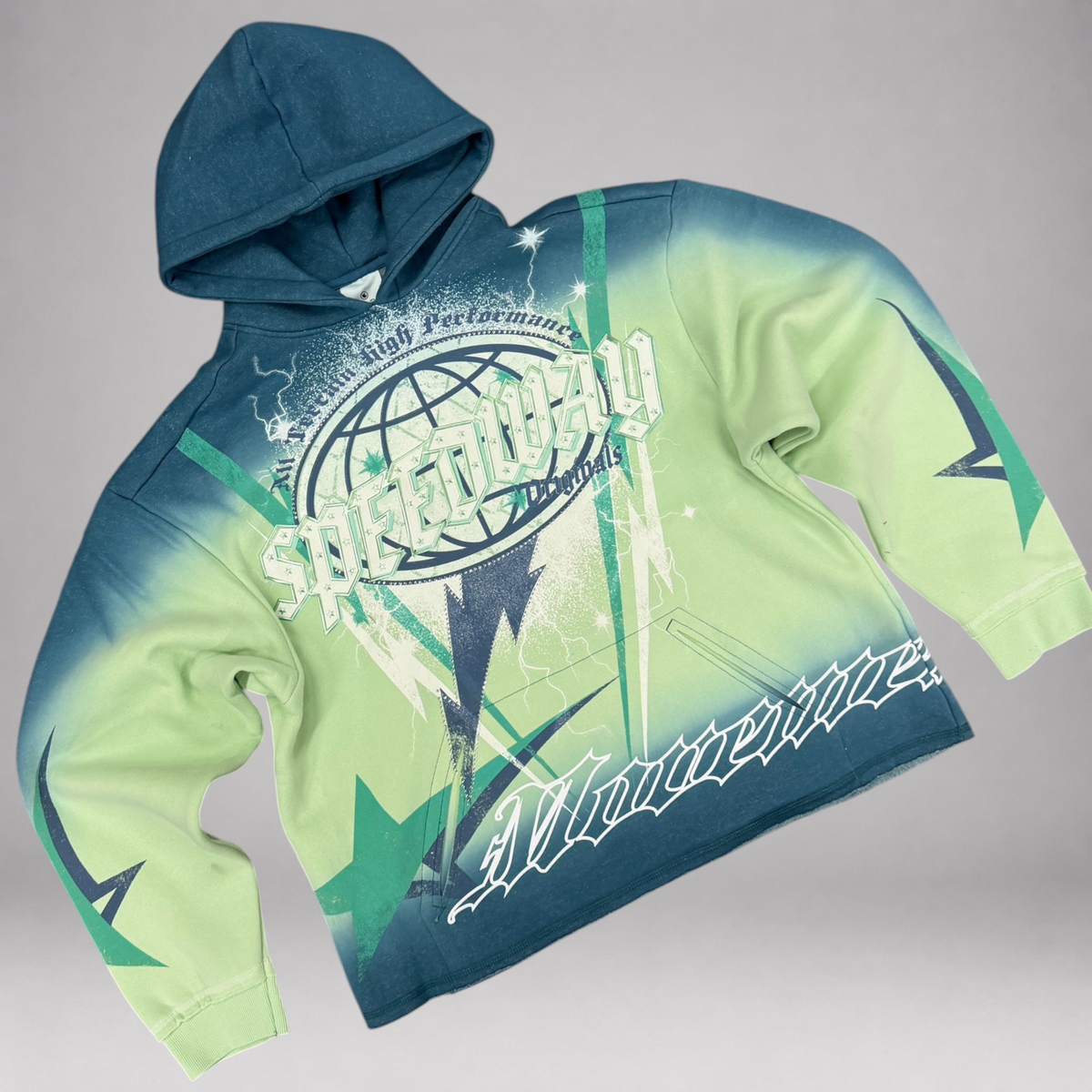 Rise - Speedway DipDye Hoodie - Spray - F554
