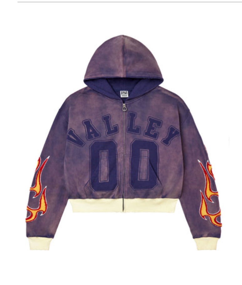 Valley Dreams - Chimera Zip up - Ash Purple