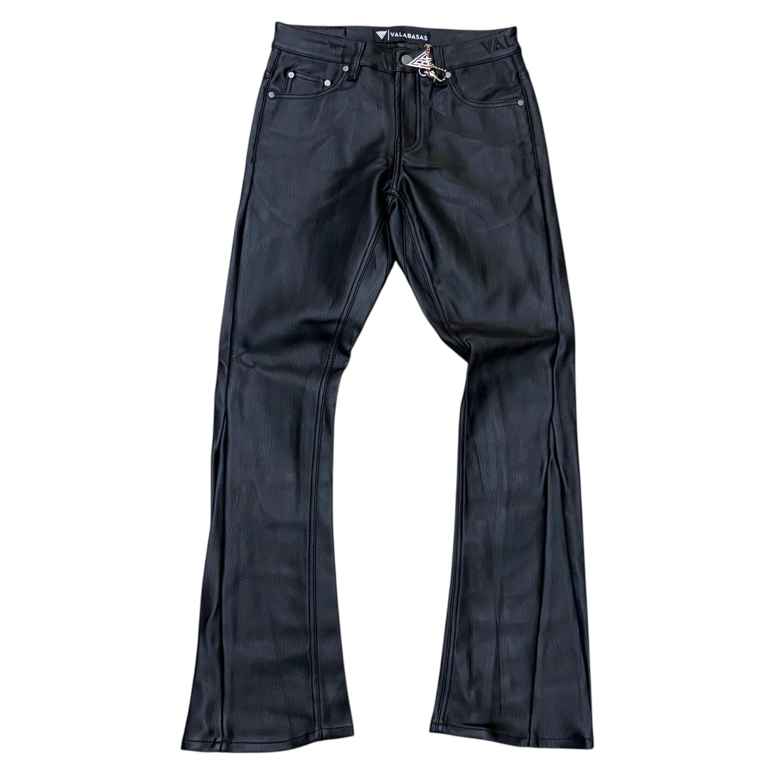 Valabasas - Ducati leather Stacked Denim - Jet Black - 1036 zi