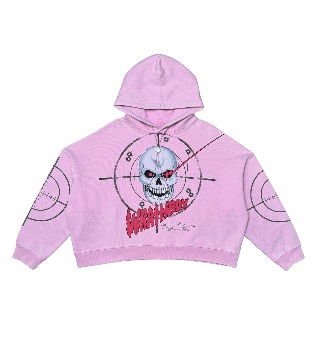 WRATHBOY - Don’t Miss Hoodie - Pink - 067