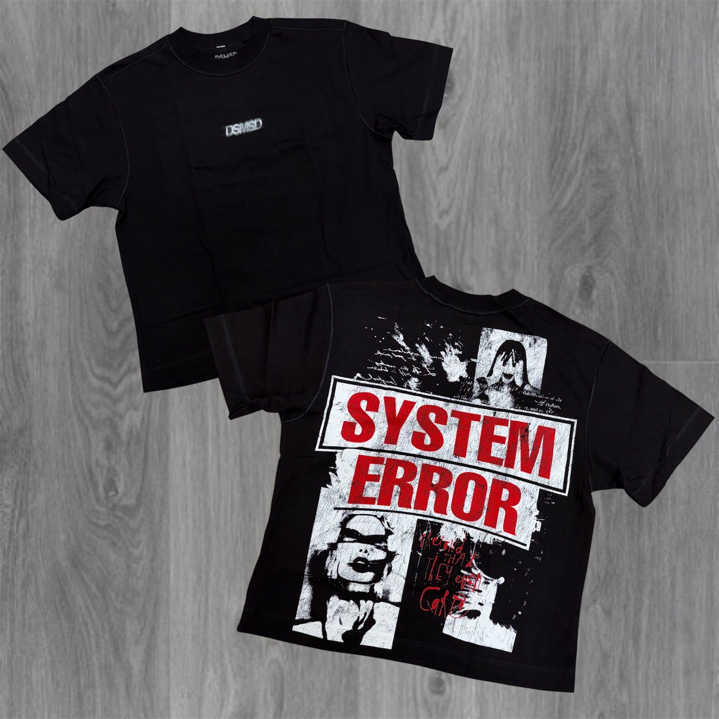 DSMSD - System Error Tee - Black 01