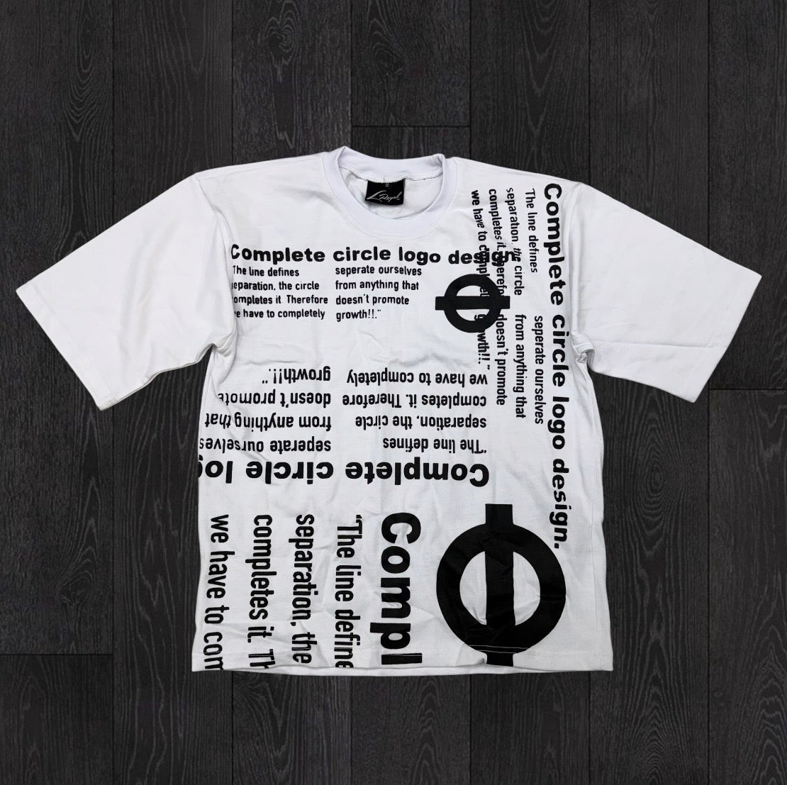 LRoyal - Complete Circle Tee - White