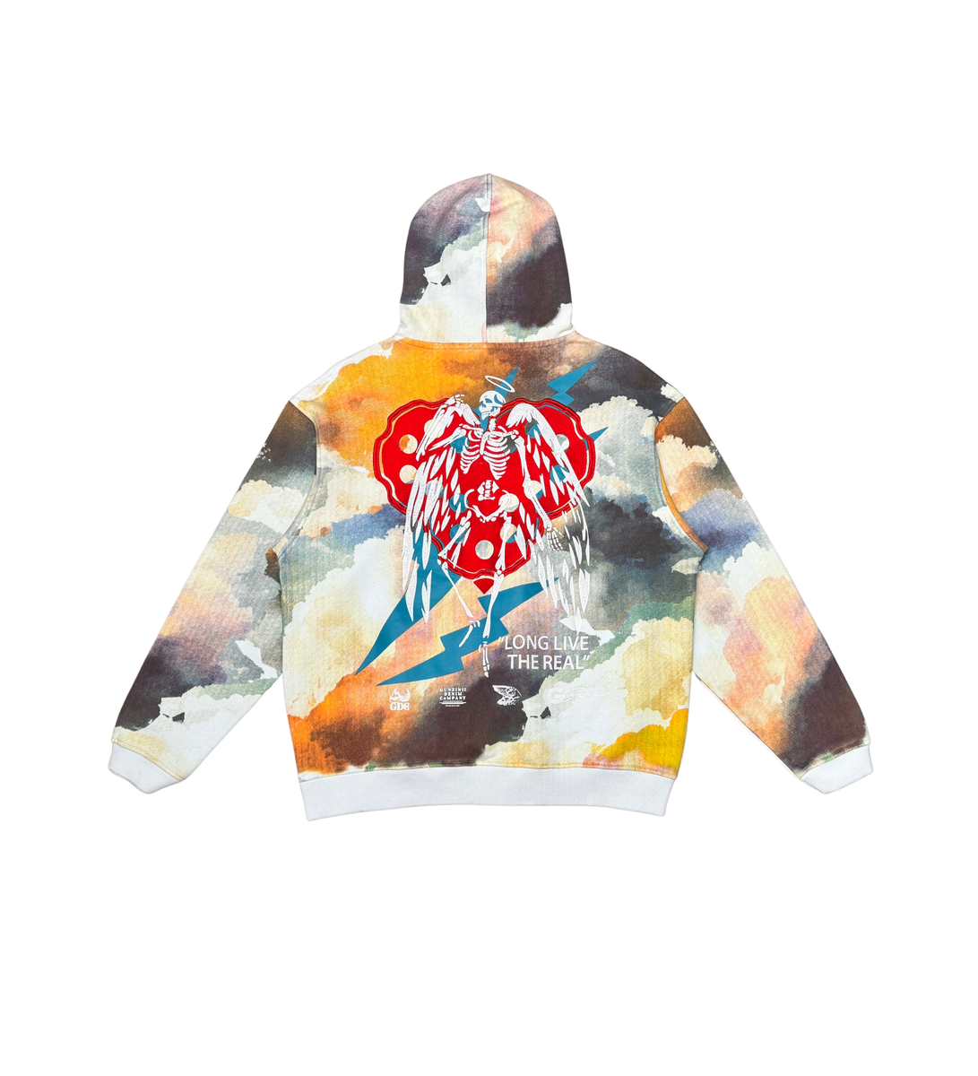 Gunzinii - Long Live Hoodie - Off White - GZ585
