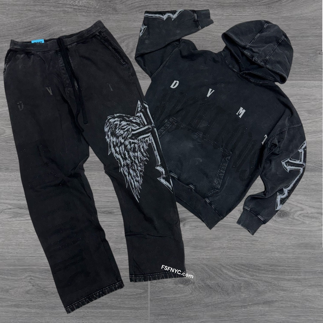 Rebel RIGHTEOUS Sweat Suit Charcoal 314 414