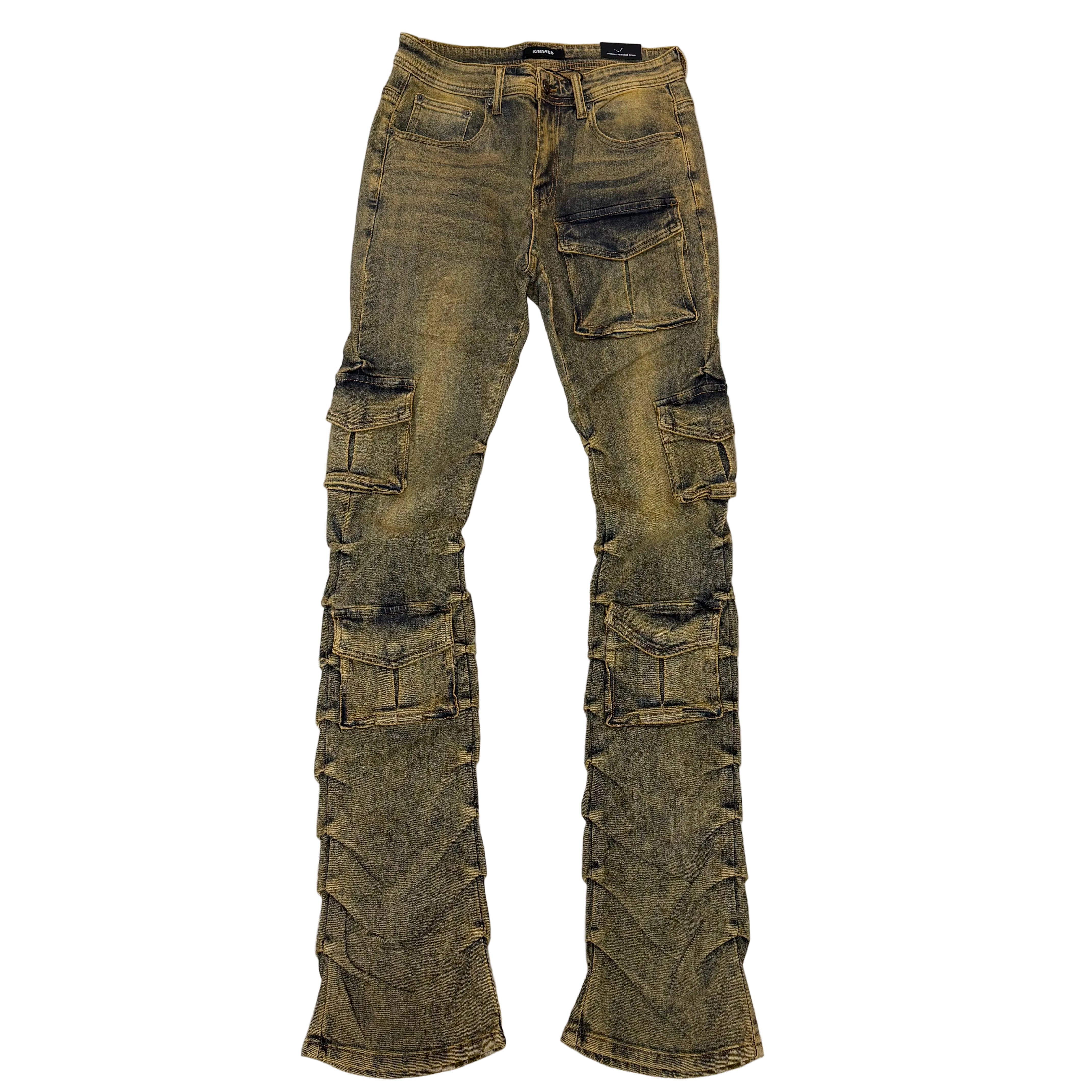 KD - Stacked Utility Denim - Vegas Wax -2056B