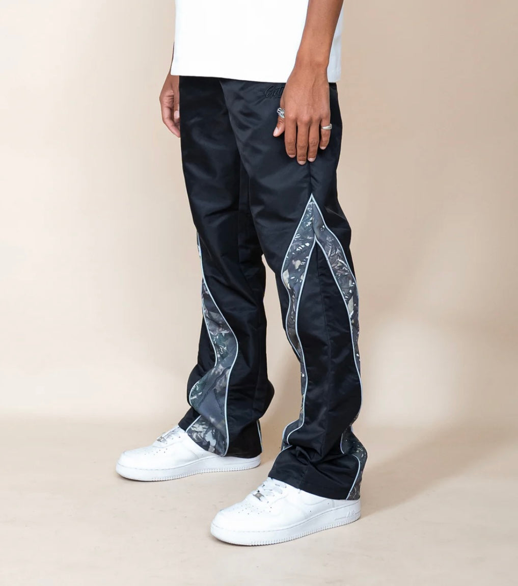 EPTM Stacked mv Nylon Pants Black