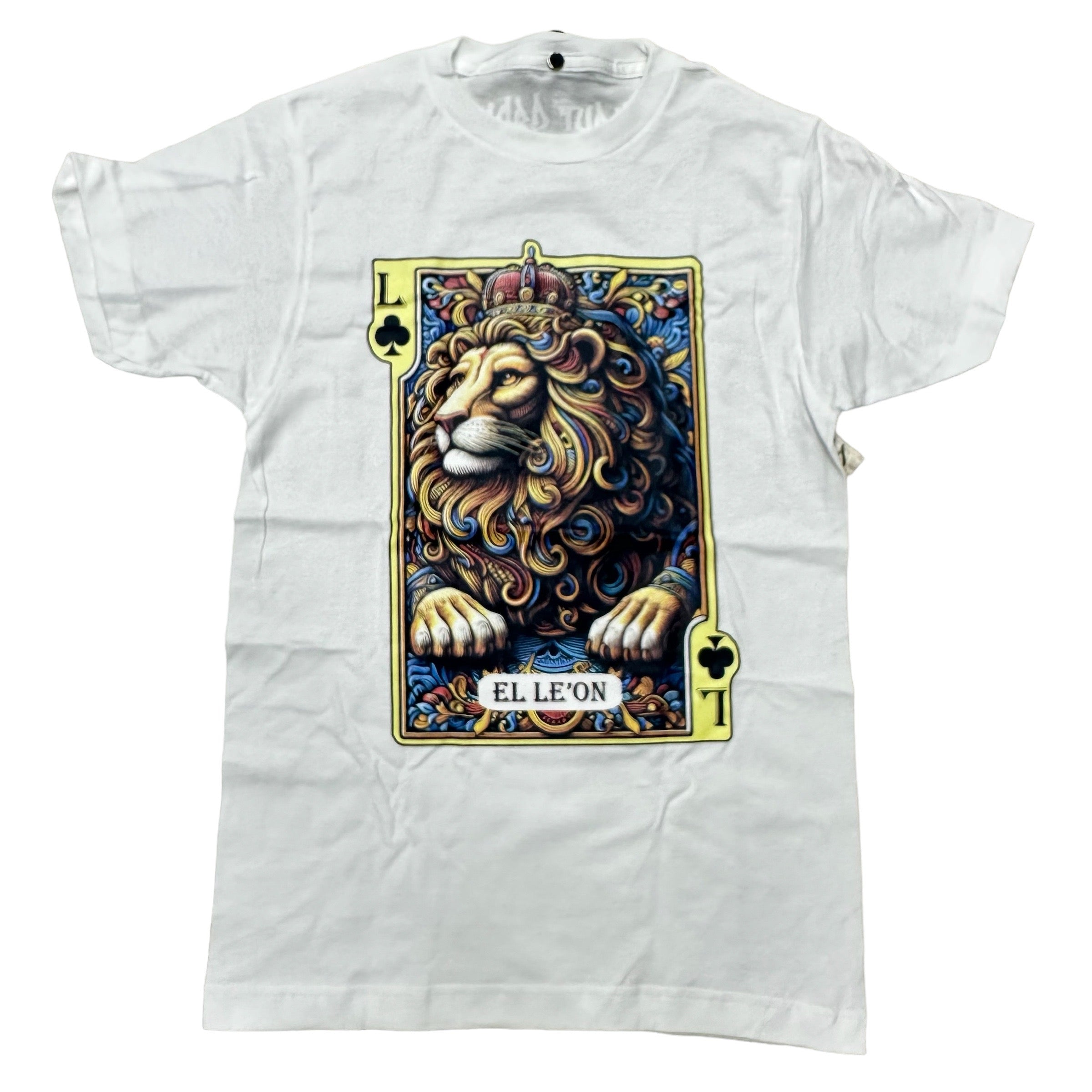 Hard Lotoria Lion S/S T-Shirt White