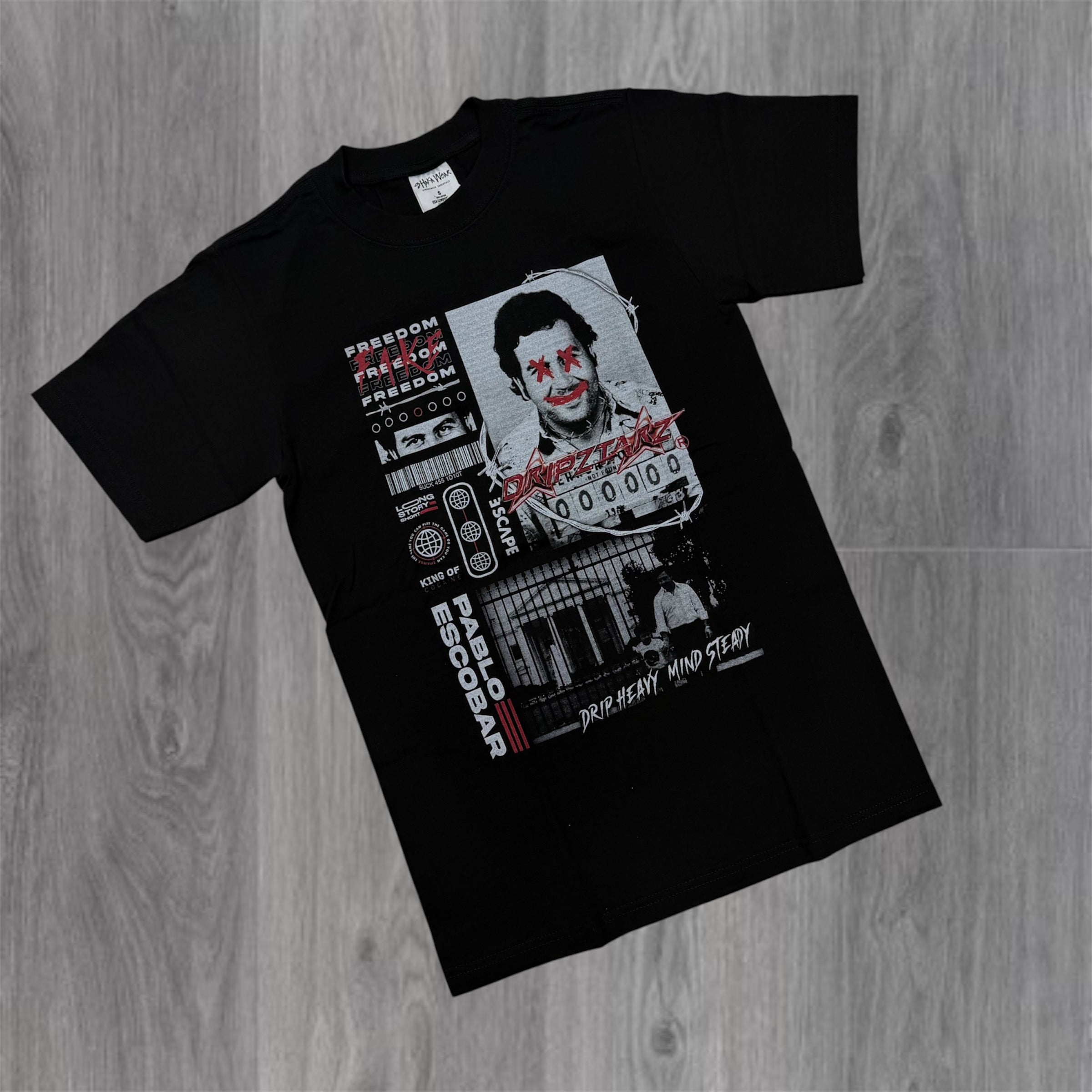 DRIPSTAR - Pablo Pin Tee - Black F146