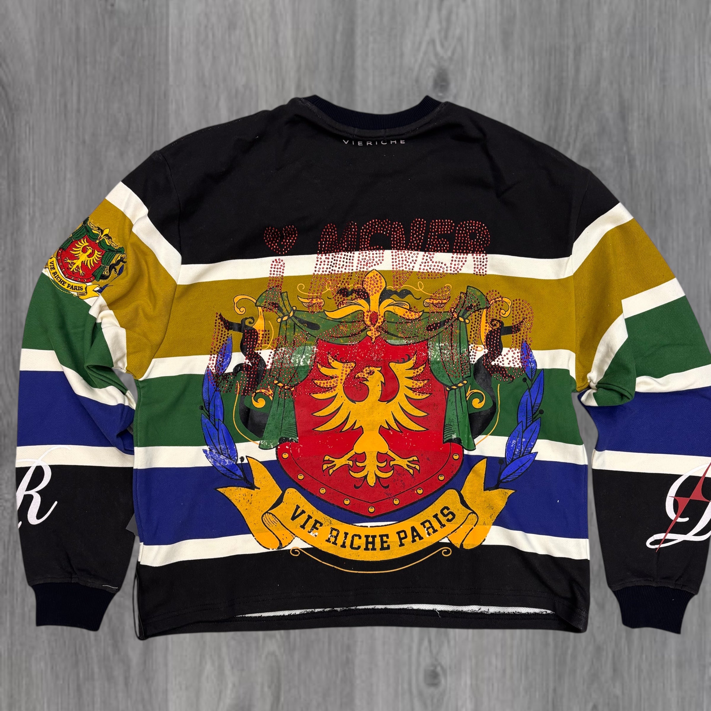 VR - LUXURY ESTATE Crewneck - BLK - 1404