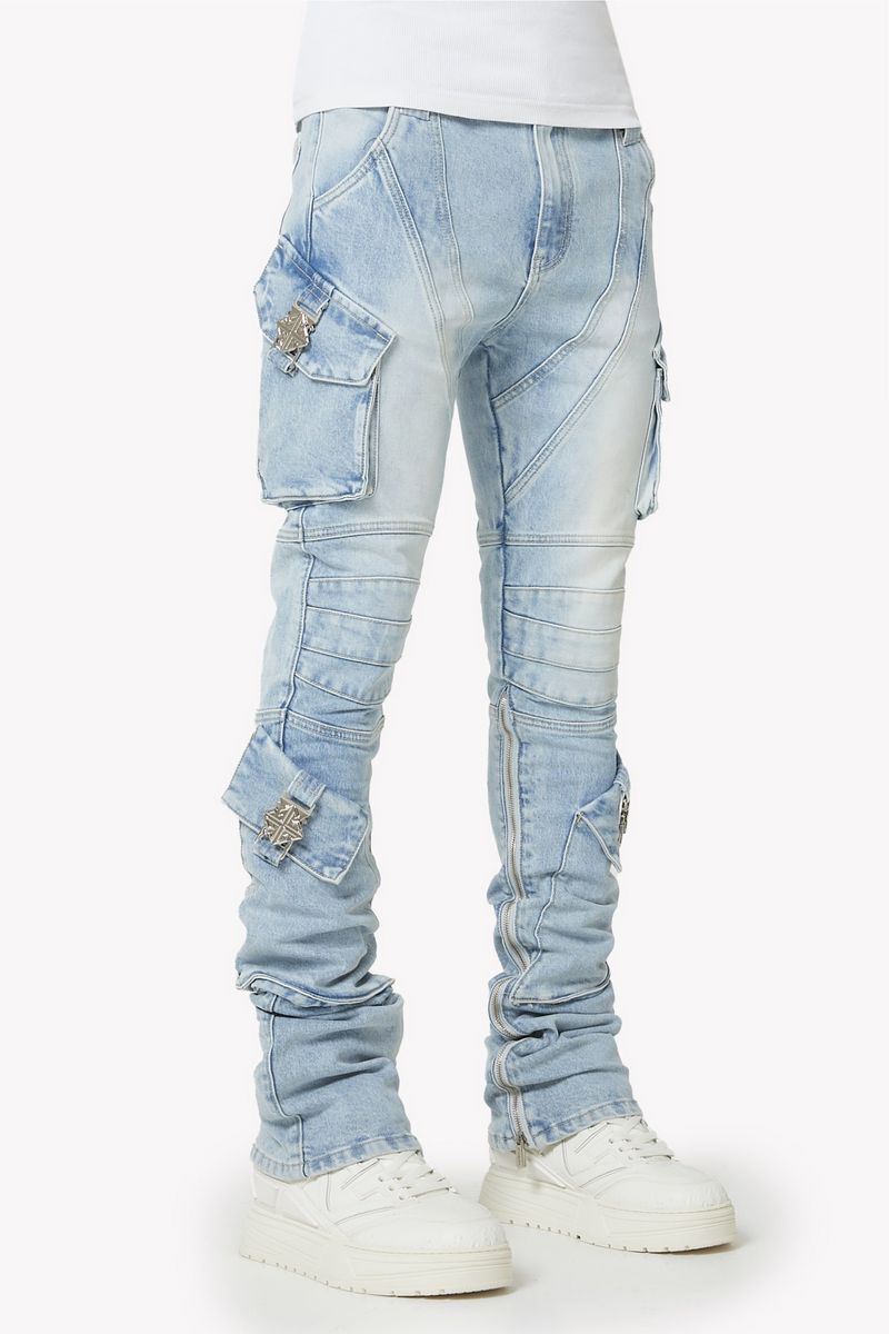 GUAPI - The Black Ope Denim - Aqua Blue