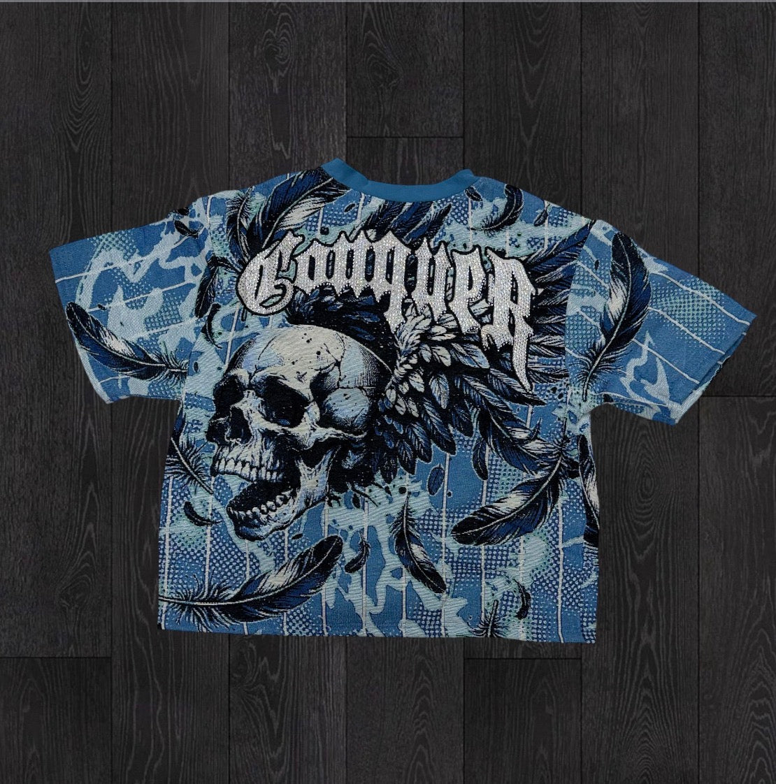 Rebel - Tapestry Shirt - Blue - 703