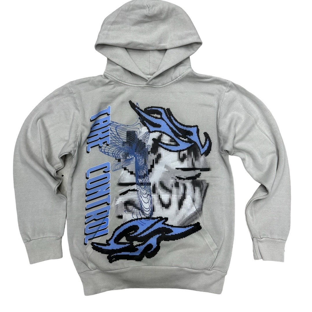 Point Blank Take Control Hoodie Cool Grey