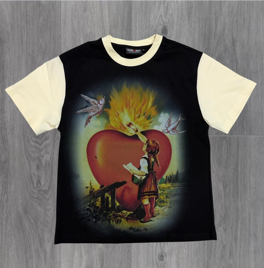Concept - Scrolls Tee - Black 17