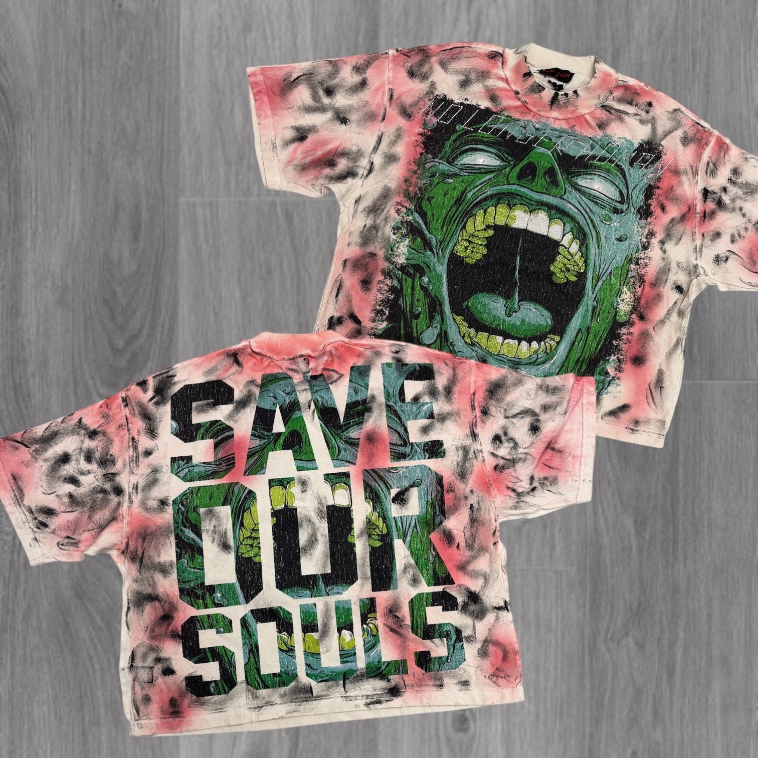 RARE PEACE - Angry Tee - Ecru - 5054