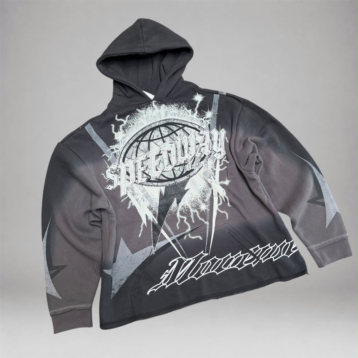 Rise - Speedway Hoodie - Black - F554